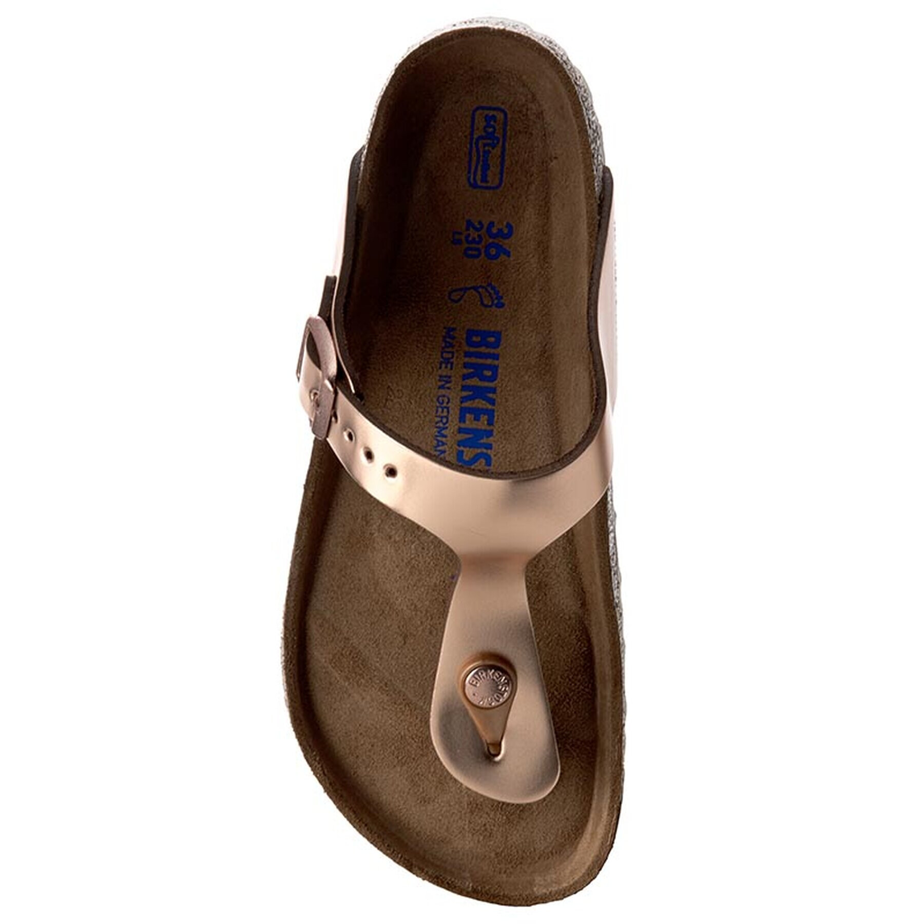 Birkenstock Джапанки Gizeh 1005048 Златист - Pepit.bg