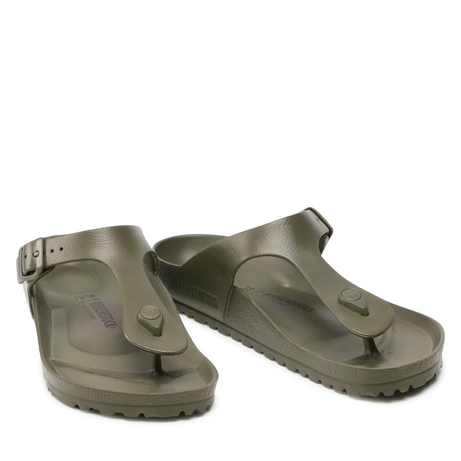 Birkenstock Джапанки Gizeh 1019143 Зелен - Pepit.bg