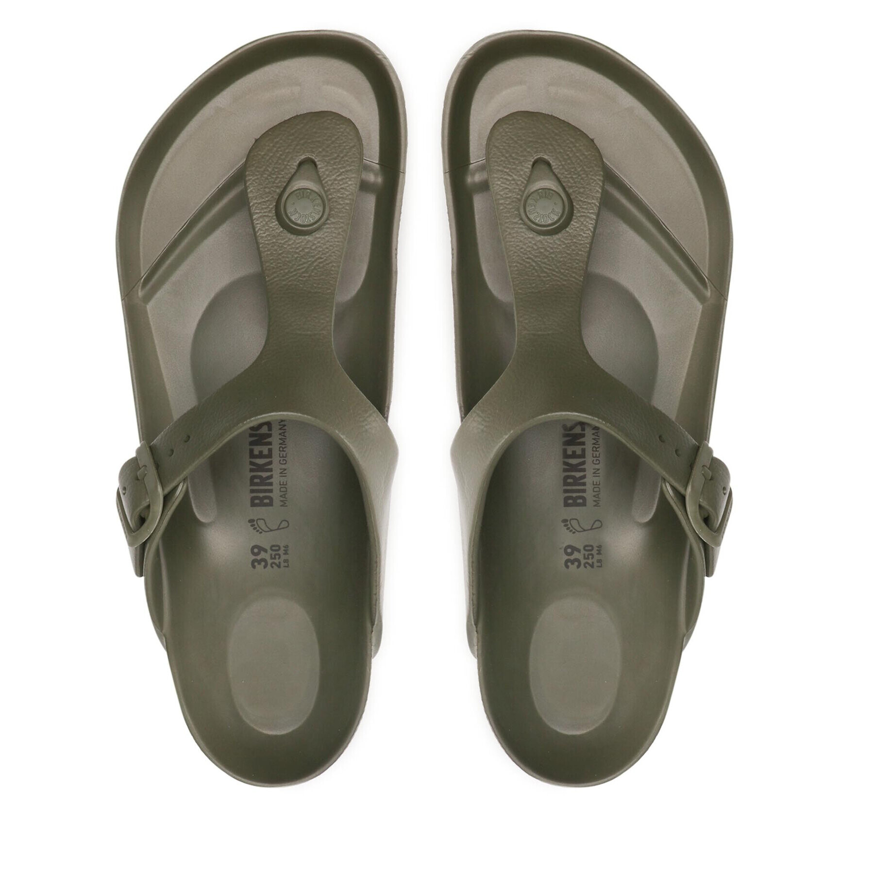 Birkenstock Джапанки Gizeh 1019143 Зелен - Pepit.bg