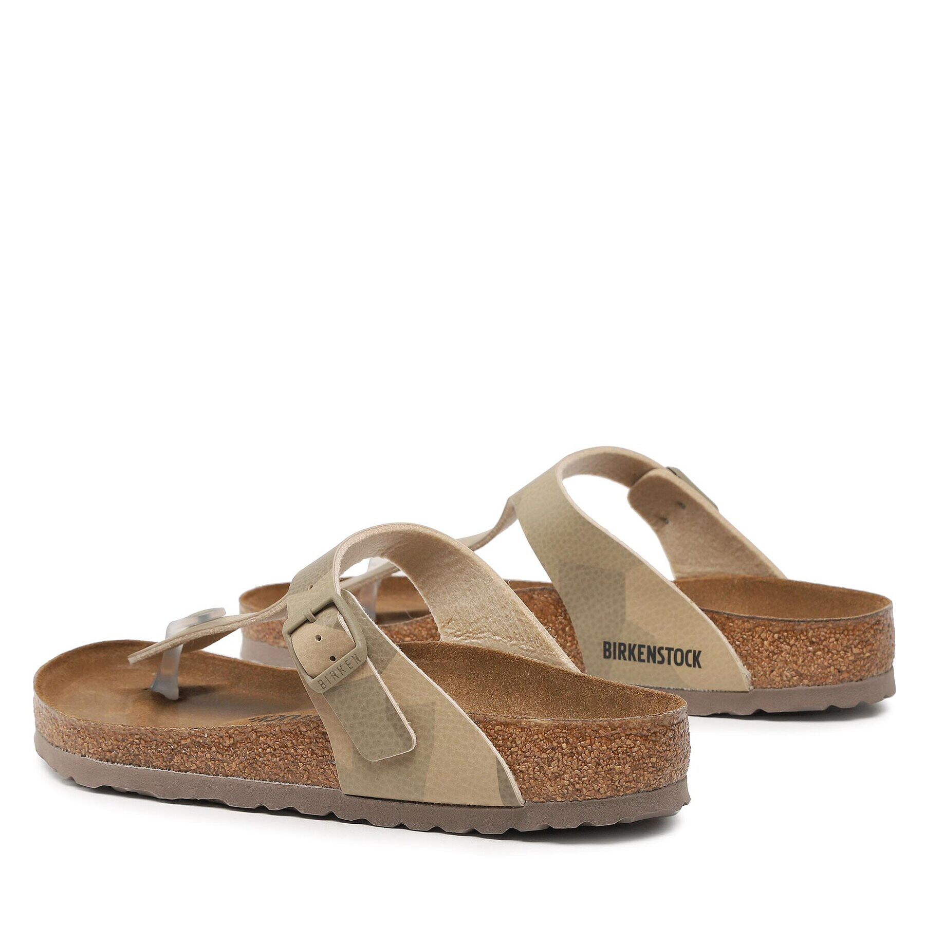 Birkenstock Джапанки Gizeh 1024999 Зелен - Pepit.bg