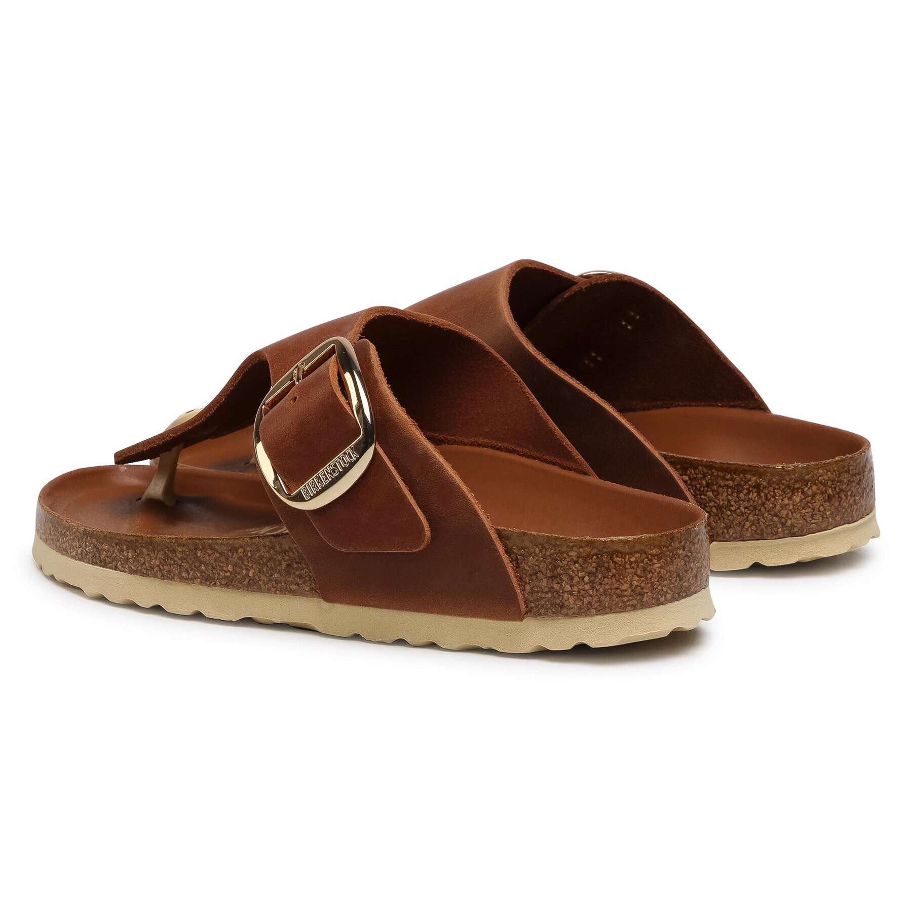 Birkenstock Джапанки Gizeh Big Buckle 1018785 Кафяв - Pepit.bg