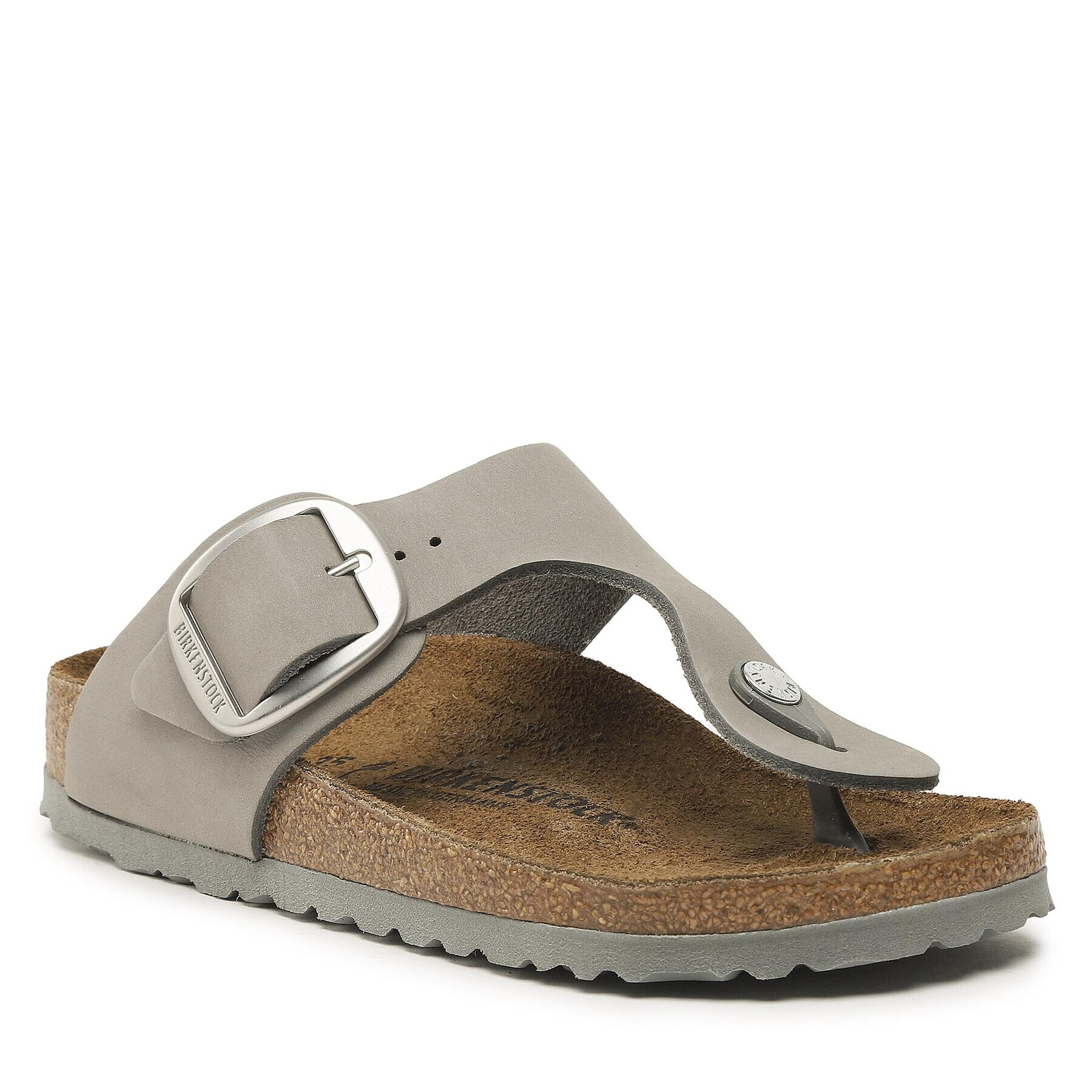 Birkenstock Джапанки Gizeh Big Buckle 1022205 Сив - Pepit.bg