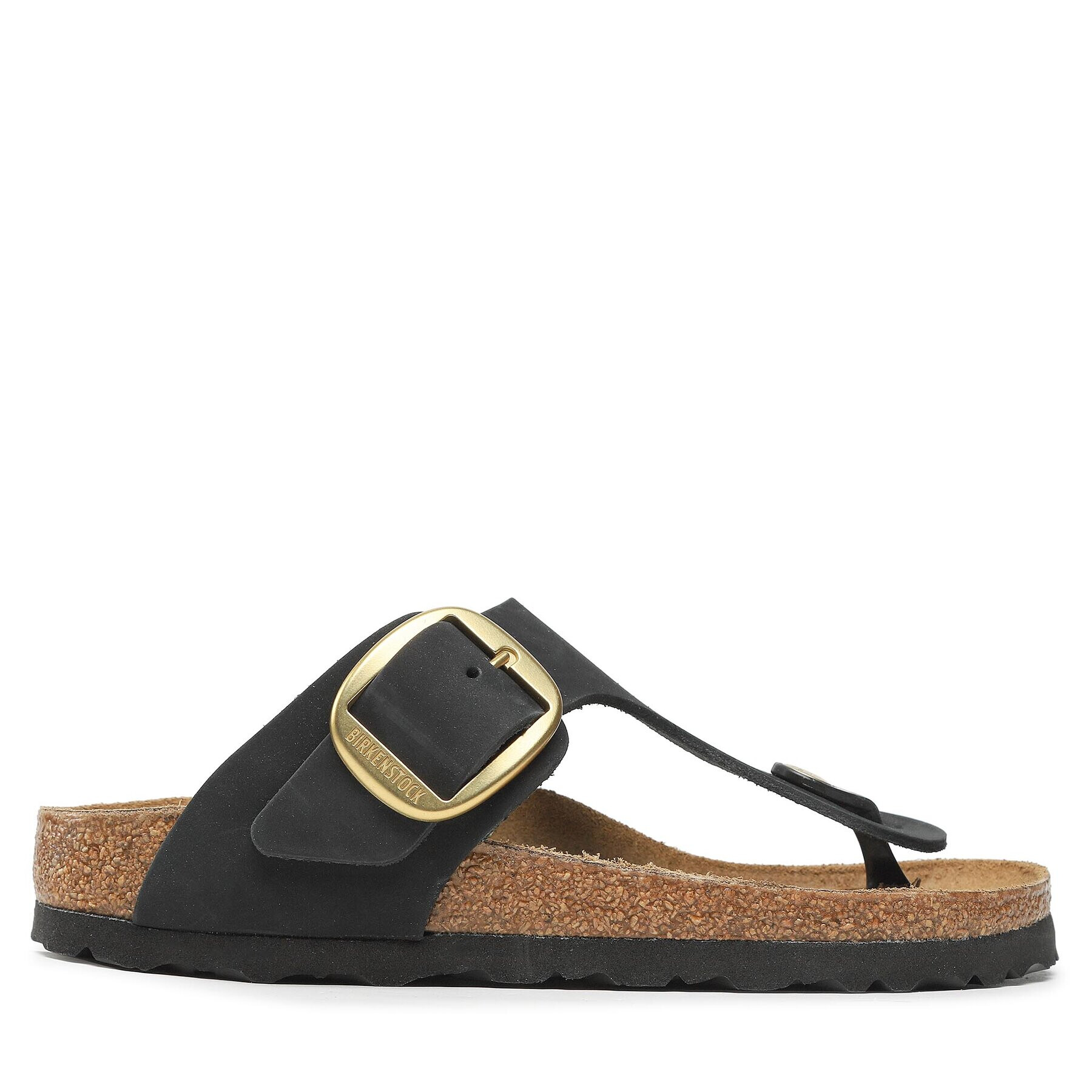 Birkenstock Джапанки Gizeh Big Buckle 1024107 Черен - Pepit.bg