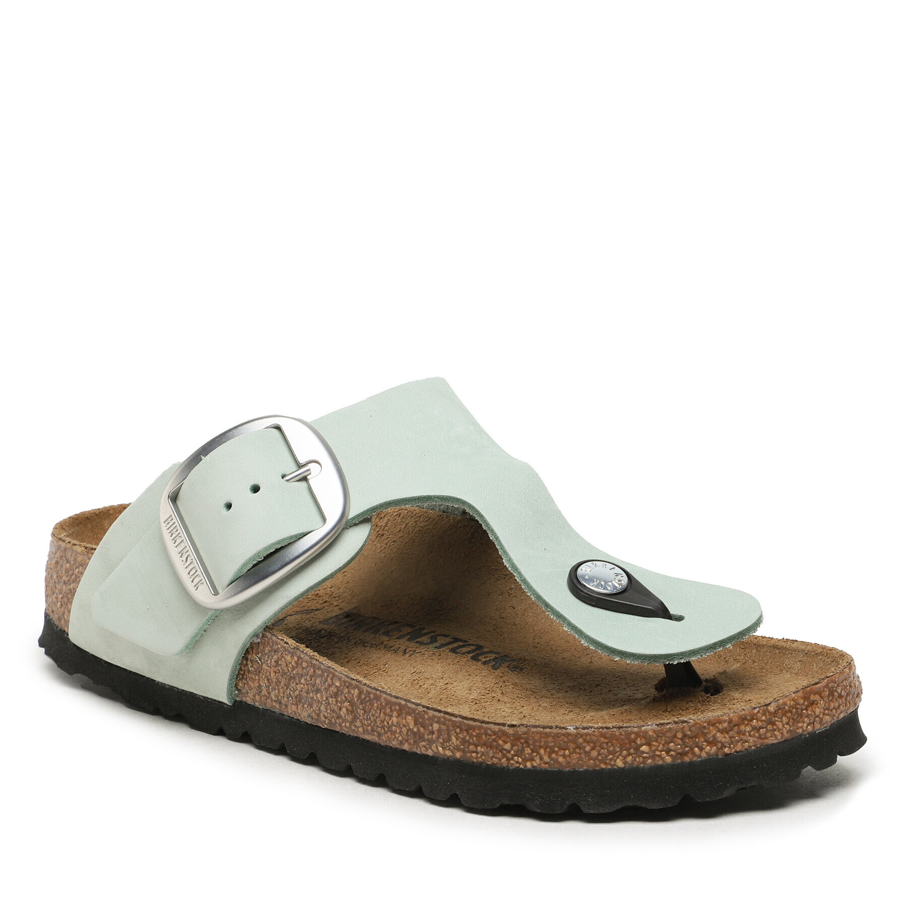 Birkenstock Джапанки Gizeh Big Buckle 1024112 Зелен - Pepit.bg
