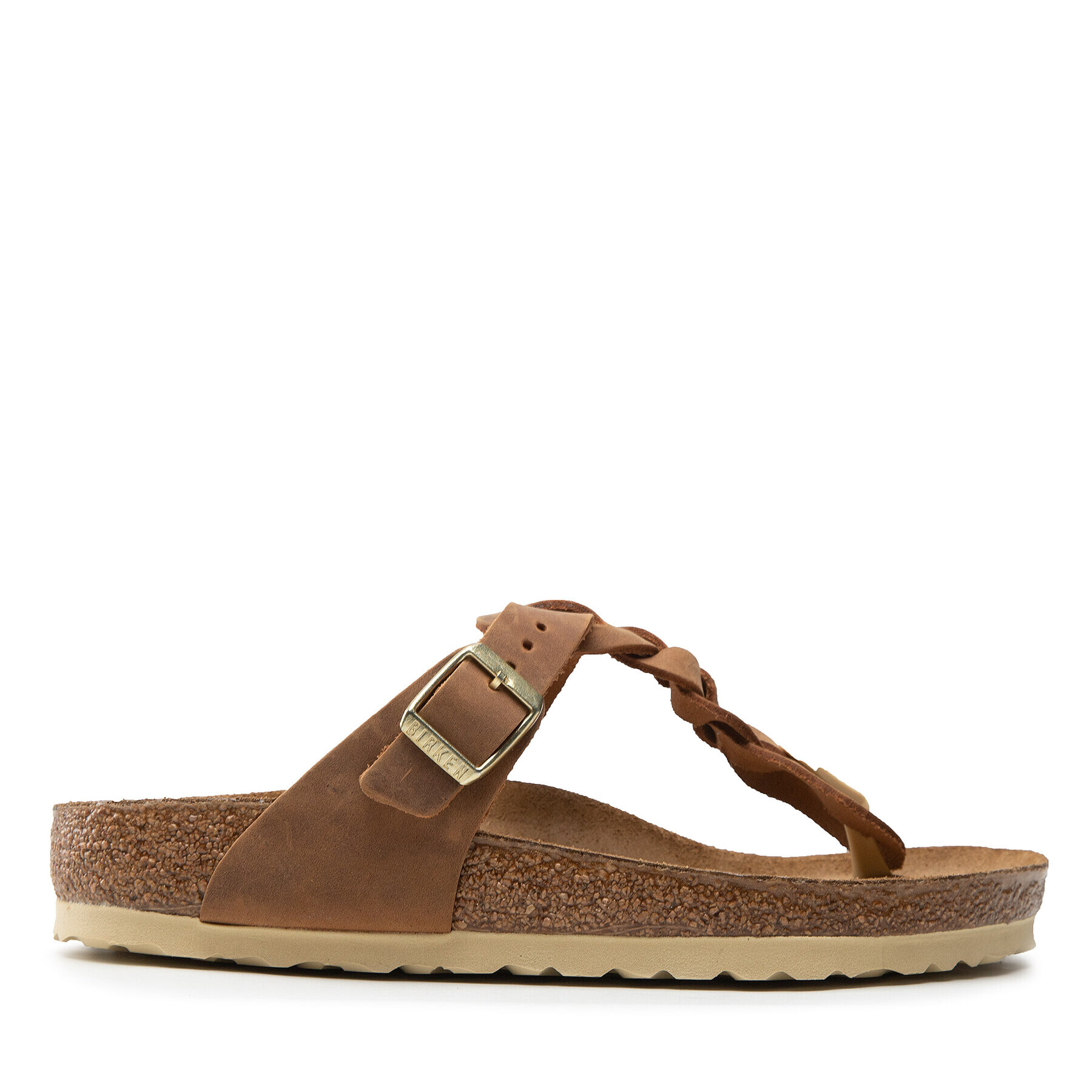 Birkenstock Джапанки Gizeh Braided 1021355 Кафяв - Pepit.bg