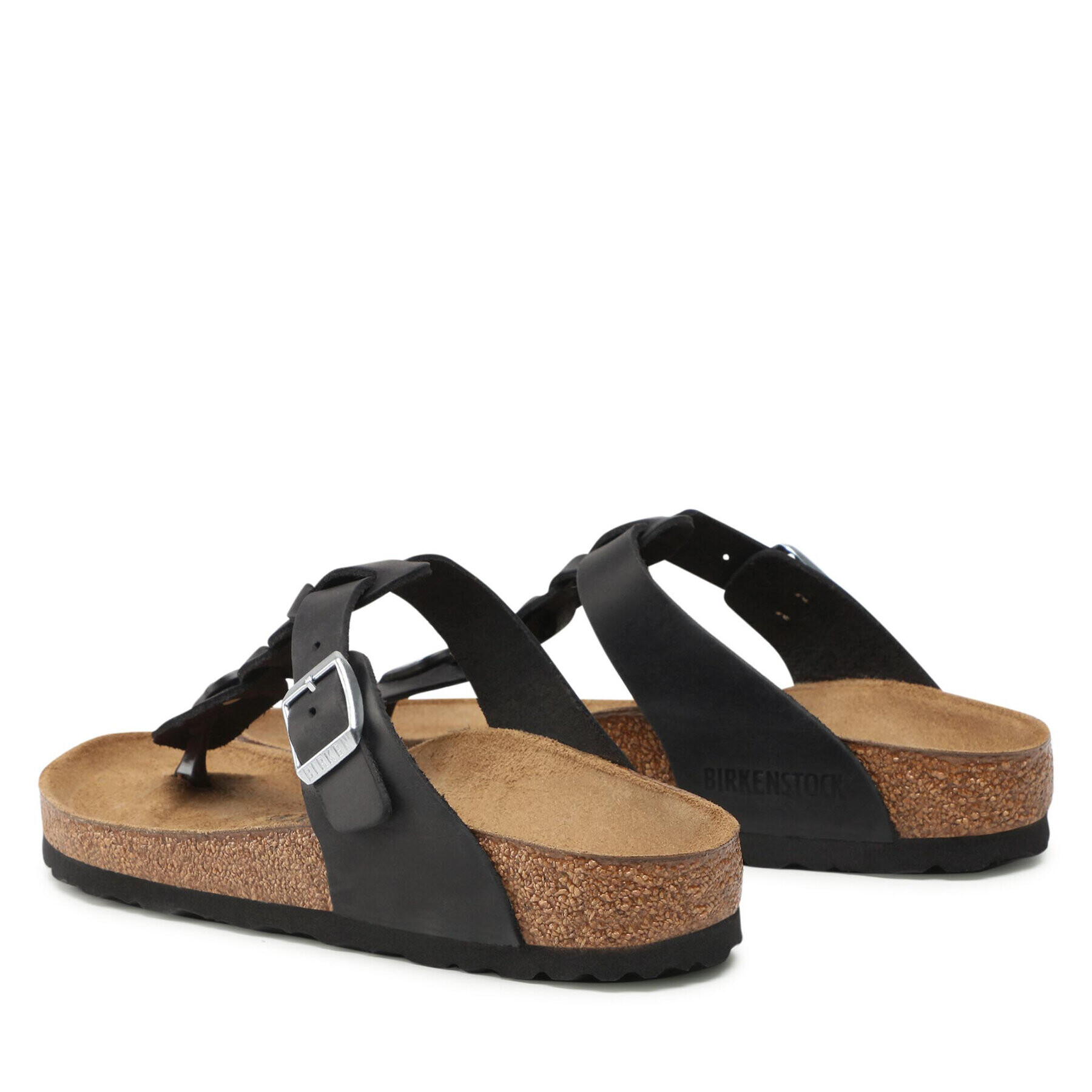 Birkenstock Джапанки Gizeh Braided 1021360 Черен - Pepit.bg