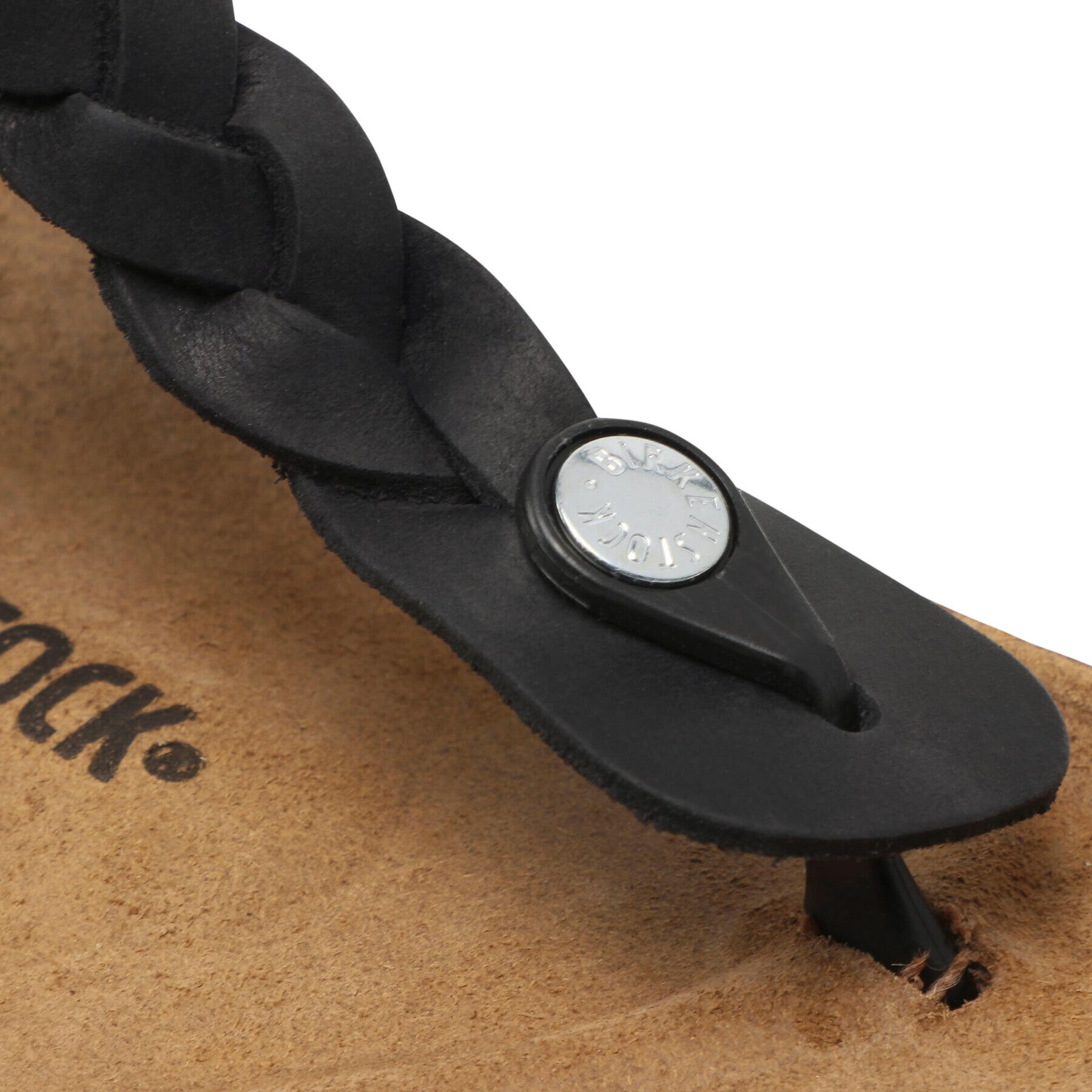 Birkenstock Джапанки Gizeh Braided 1021360 Черен - Pepit.bg
