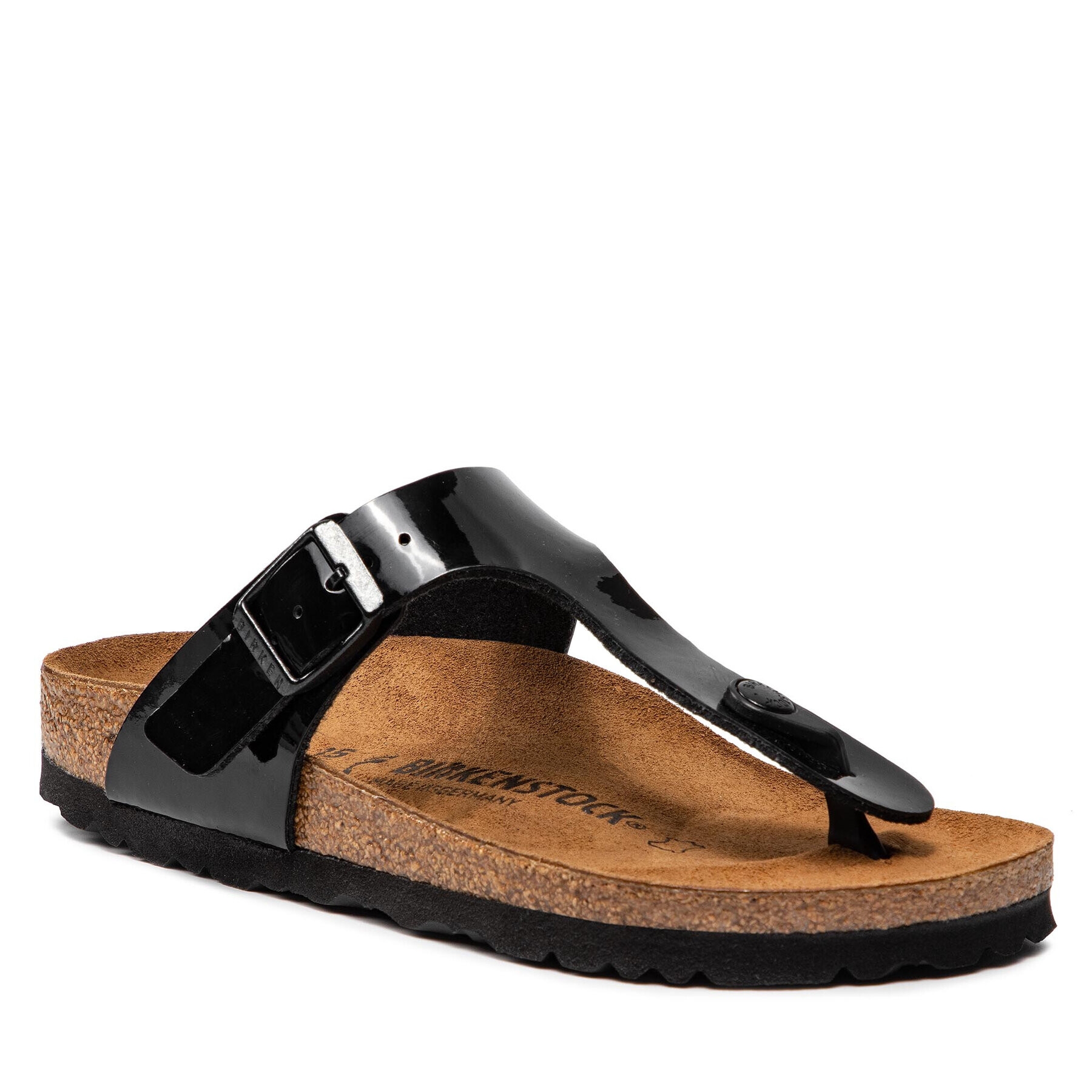 Birkenstock Джапанки Gizeh Bs 0043663 Черен - Pepit.bg