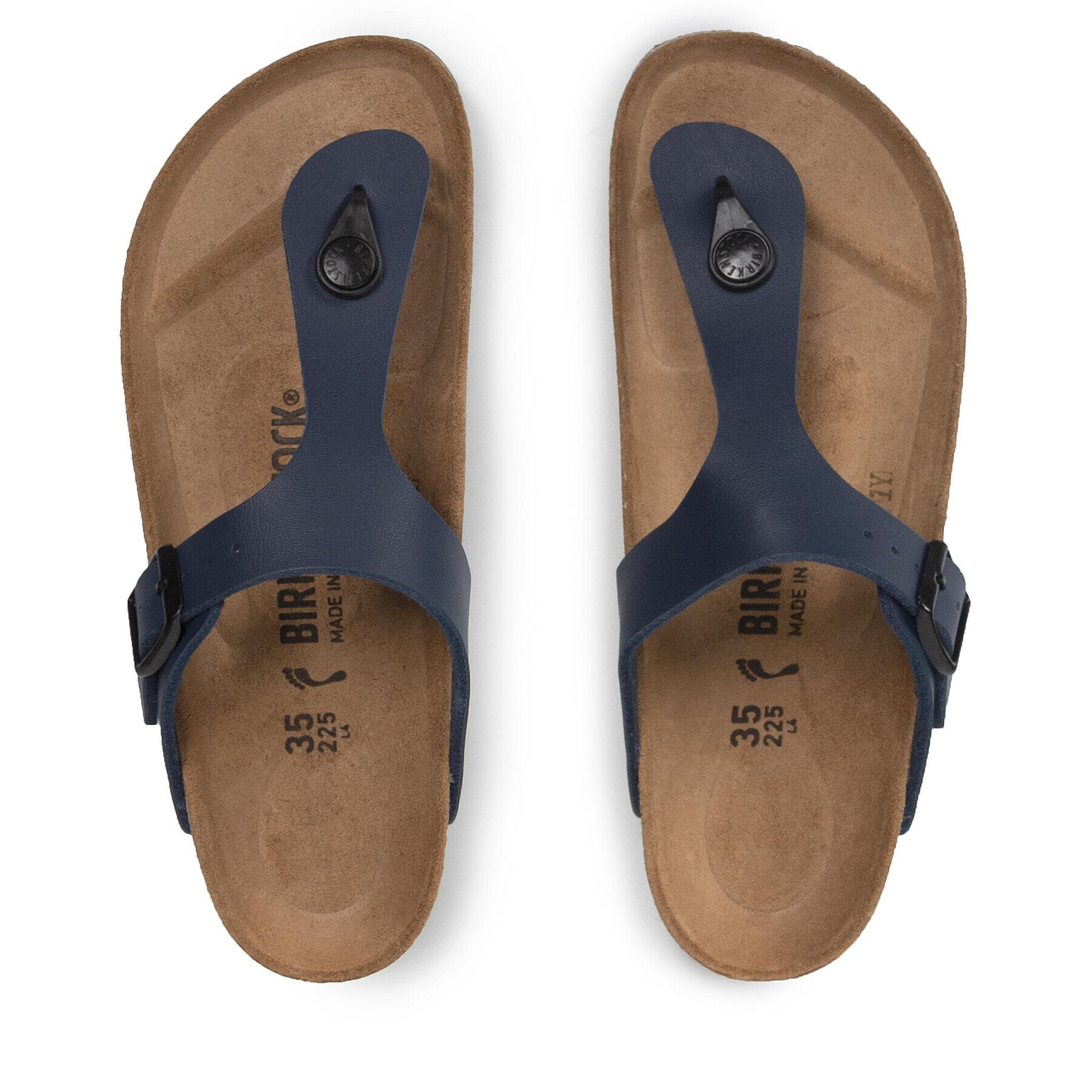 Birkenstock Джапанки Gizeh Bs 0143623 Тъмносин - Pepit.bg