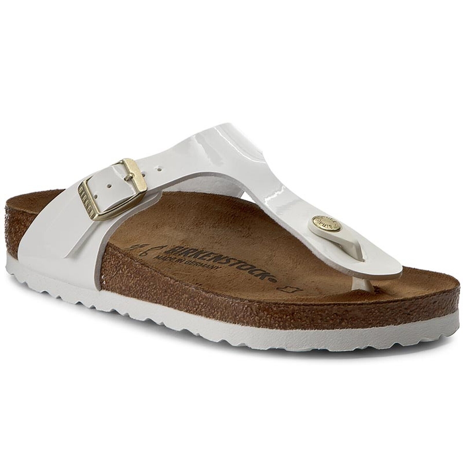 Birkenstock Джапанки Gizeh Bs 1005299 Бял - Pepit.bg