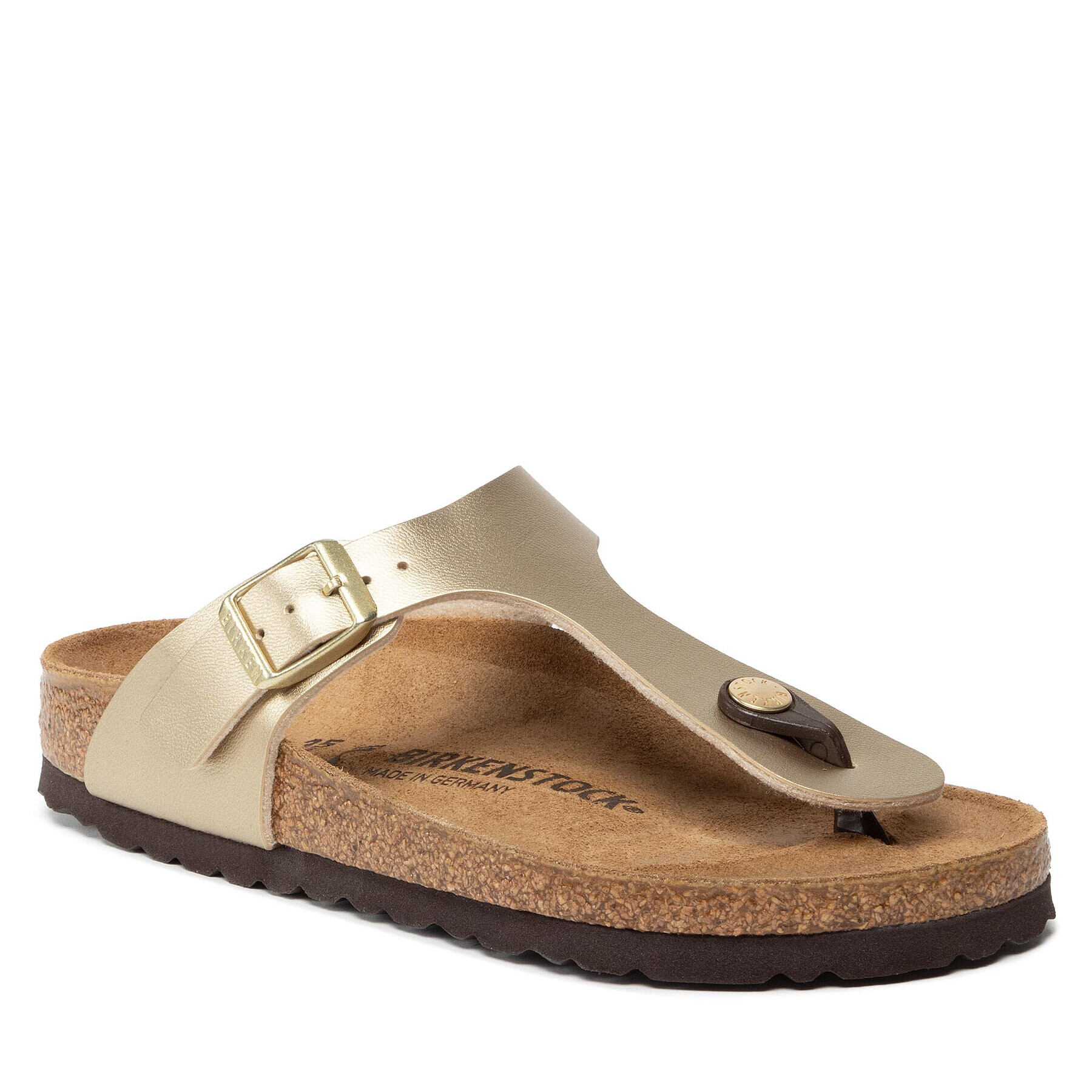 Birkenstock Джапанки Gizeh Bs 1016109 Златист - Pepit.bg