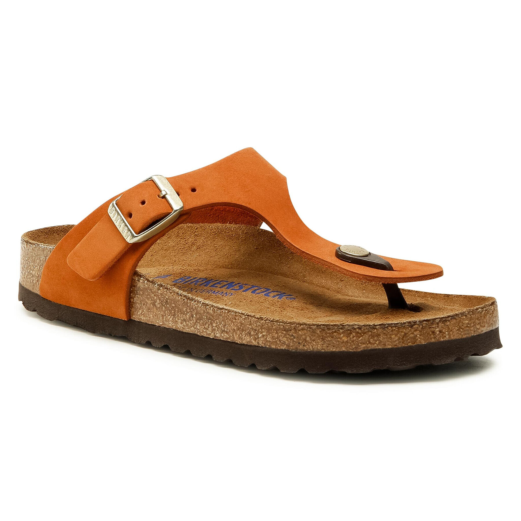 Birkenstock Джапанки Gizeh Bs 1019017 Оранжев - Pepit.bg