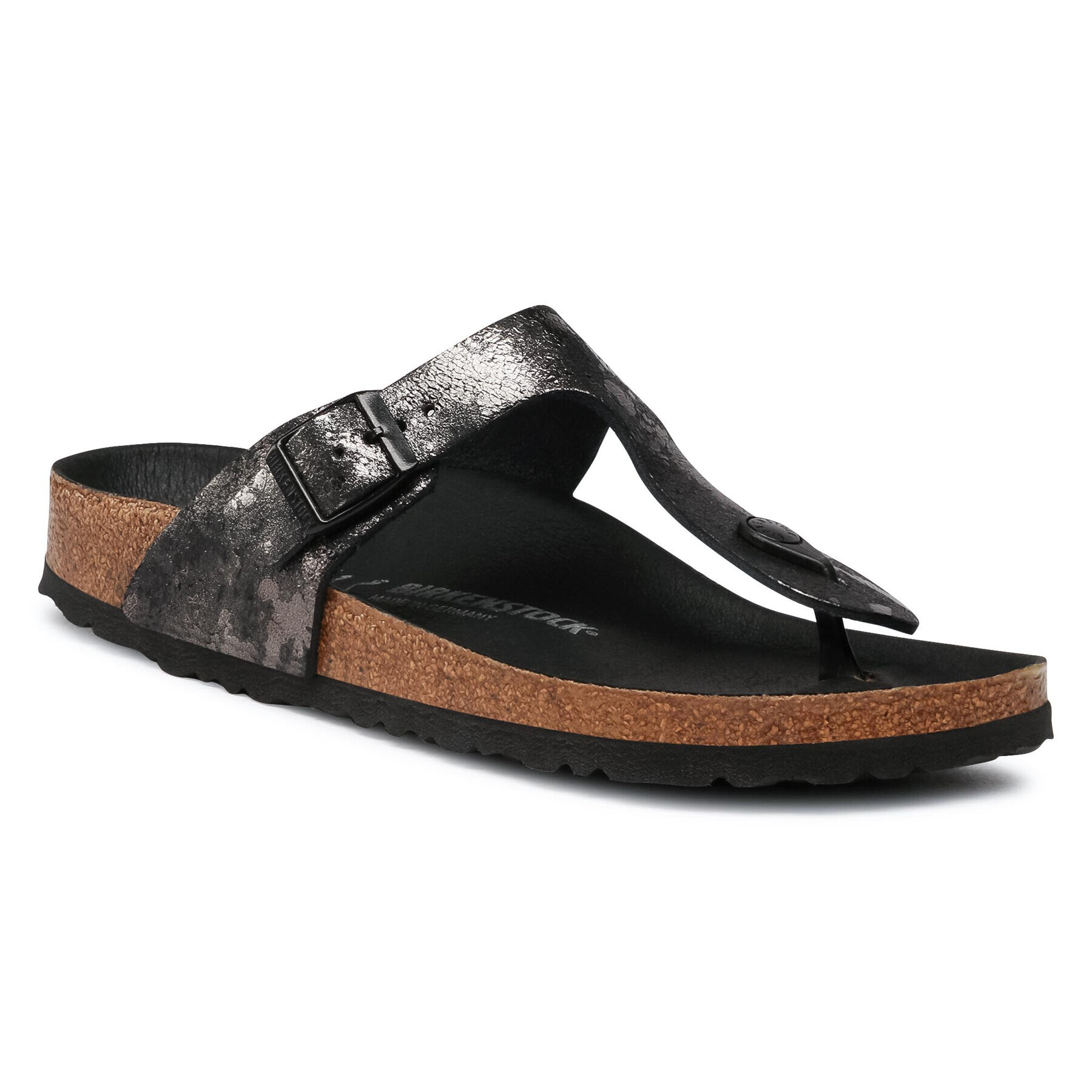 Birkenstock Джапанки Gizeh Bs 1019416 Черен - Pepit.bg