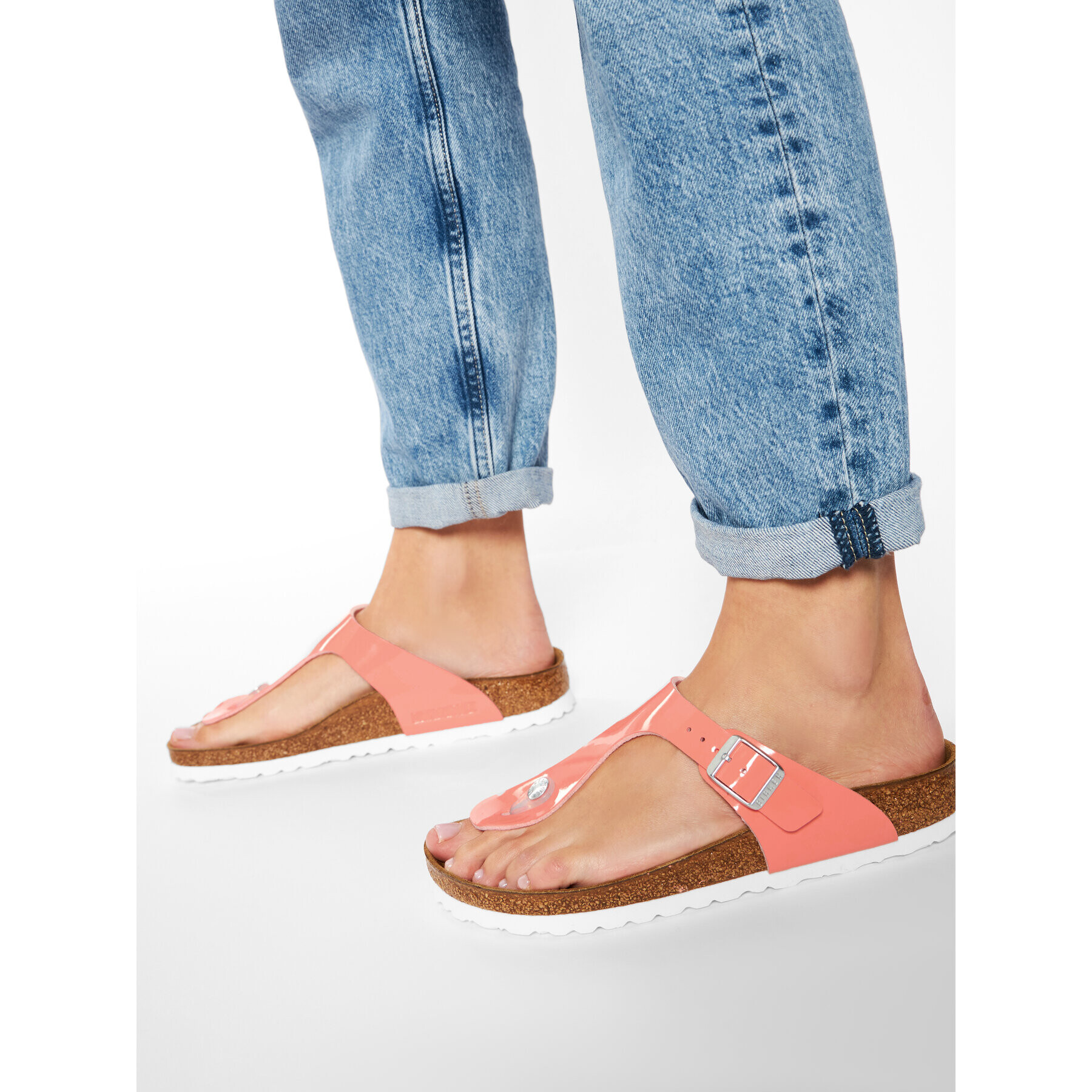 Birkenstock Джапанки Gizeh Bs 1019515 Розов - Pepit.bg