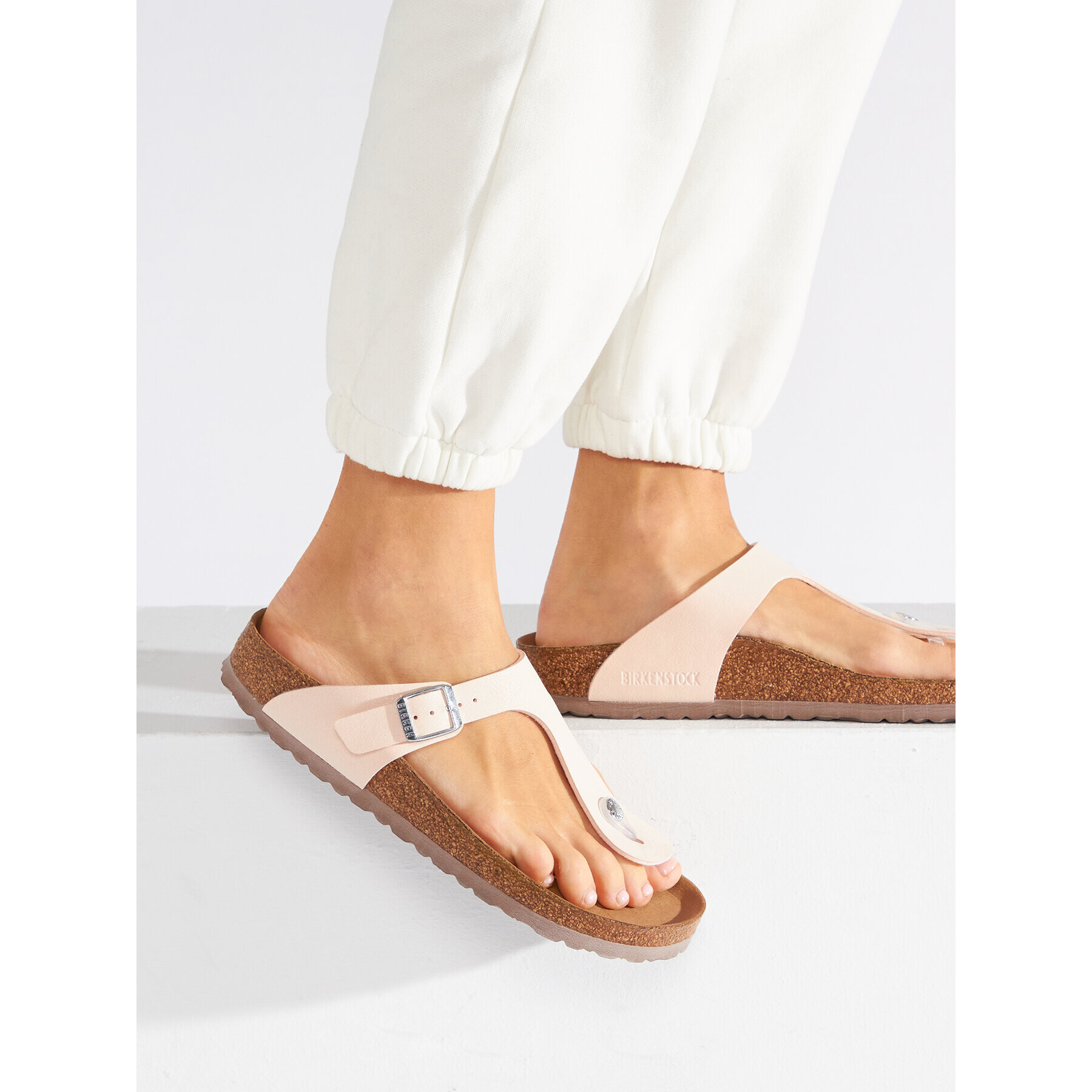 Birkenstock Джапанки Gizeh Bs 1019636 Розов - Pepit.bg