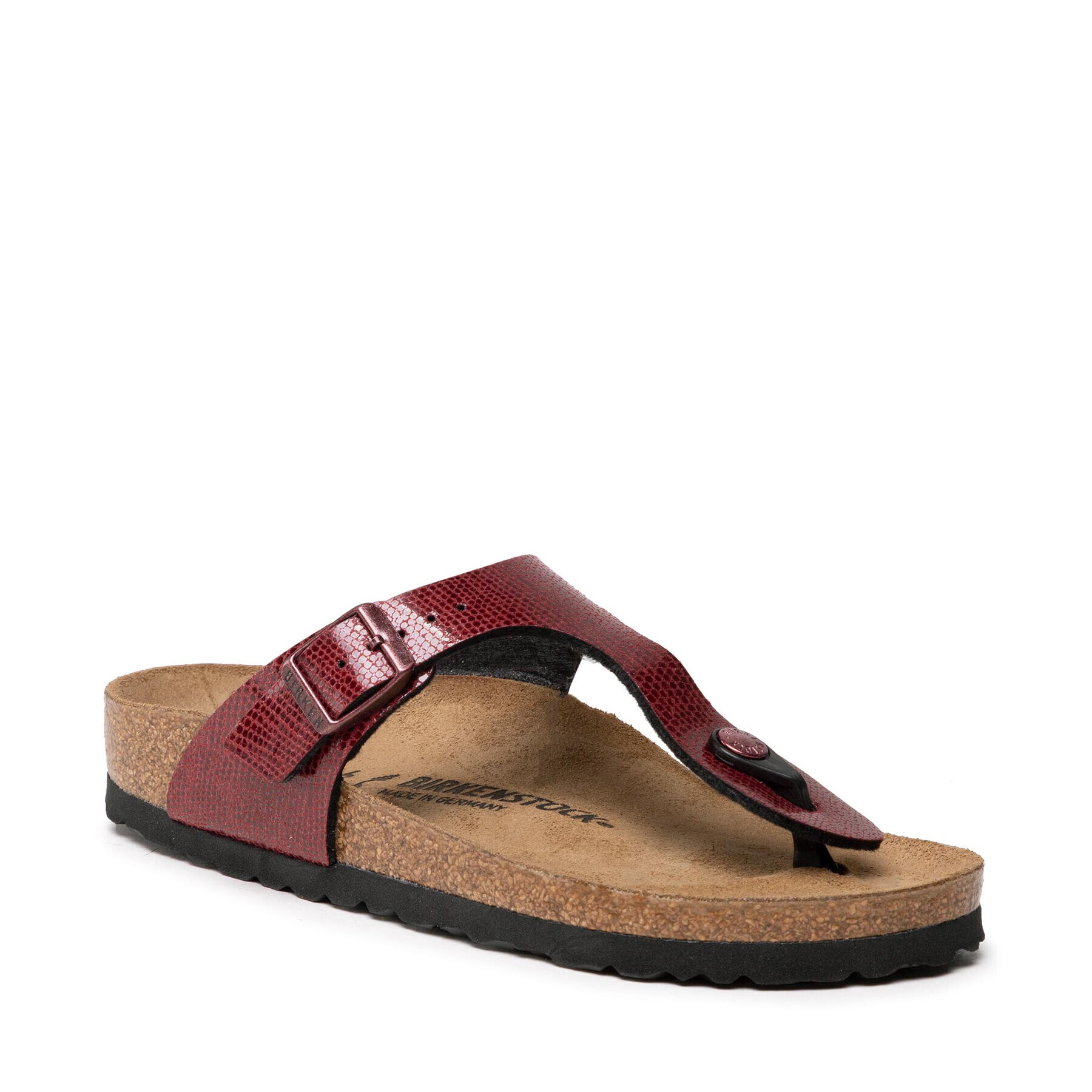 Birkenstock Джапанки Gizeh Bs 1020151 Бордо - Pepit.bg