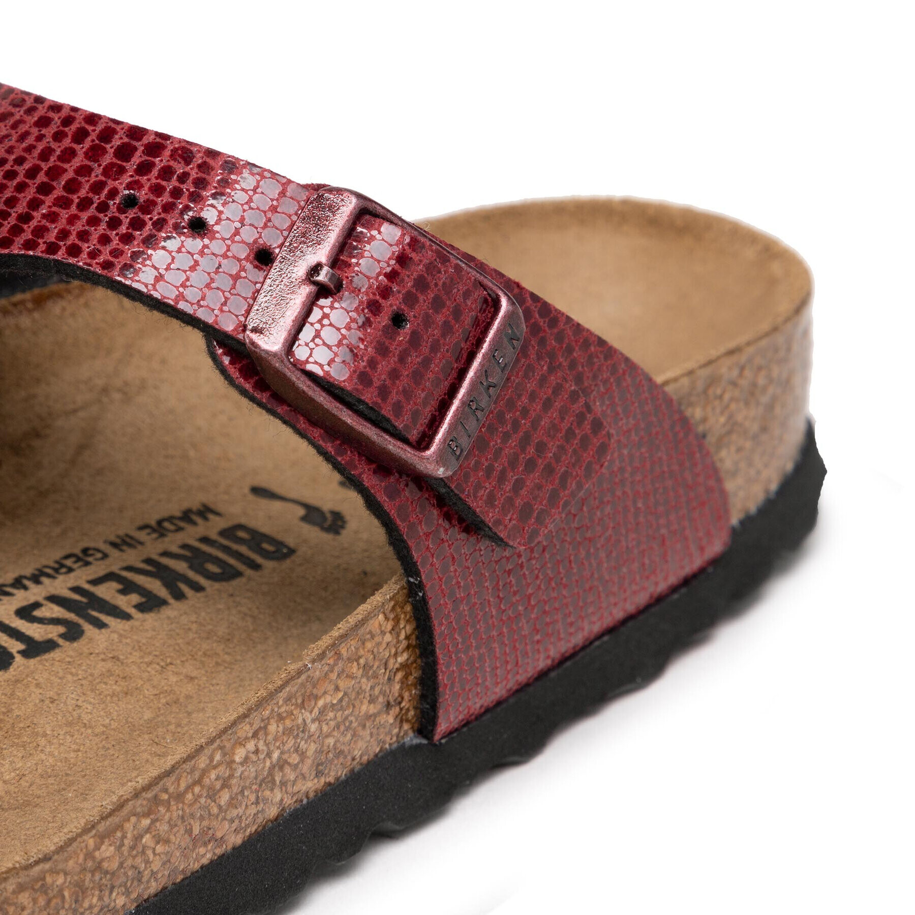 Birkenstock Джапанки Gizeh Bs 1020151 Бордо - Pepit.bg