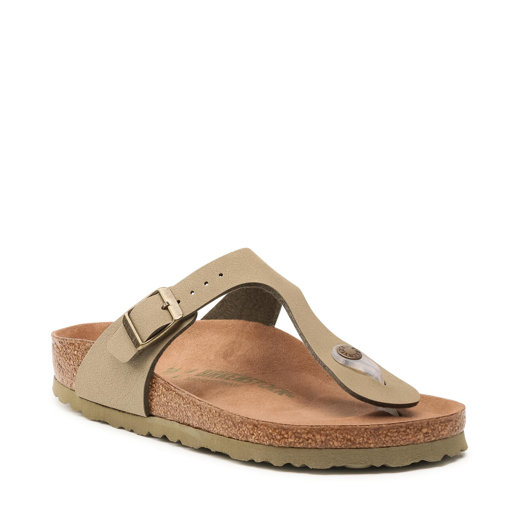 Birkenstock Джапанки Gizeh Bs 1020513 Зелен - Pepit.bg