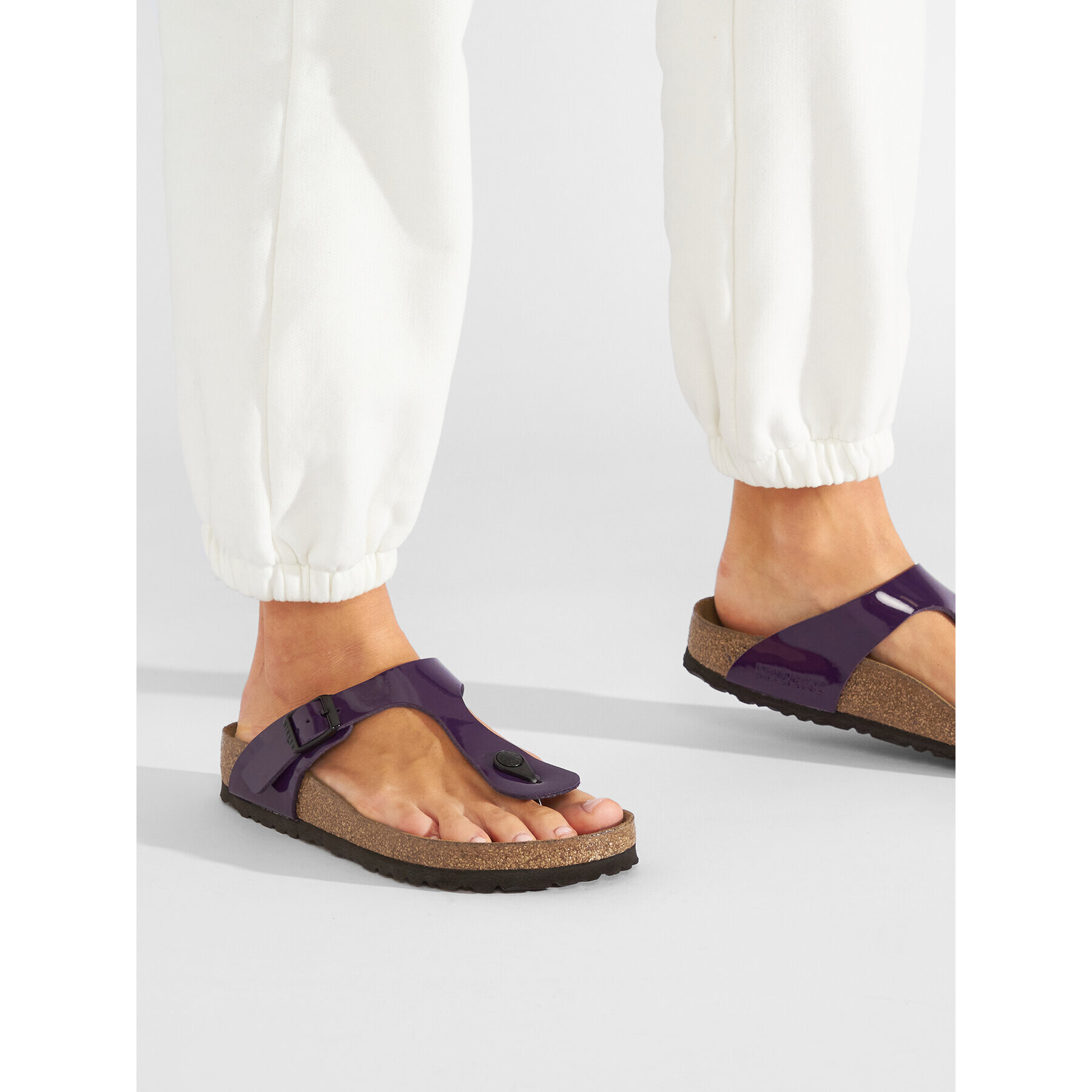 Birkenstock Джапанки Gizeh Bs 1023235 Виолетов - Pepit.bg