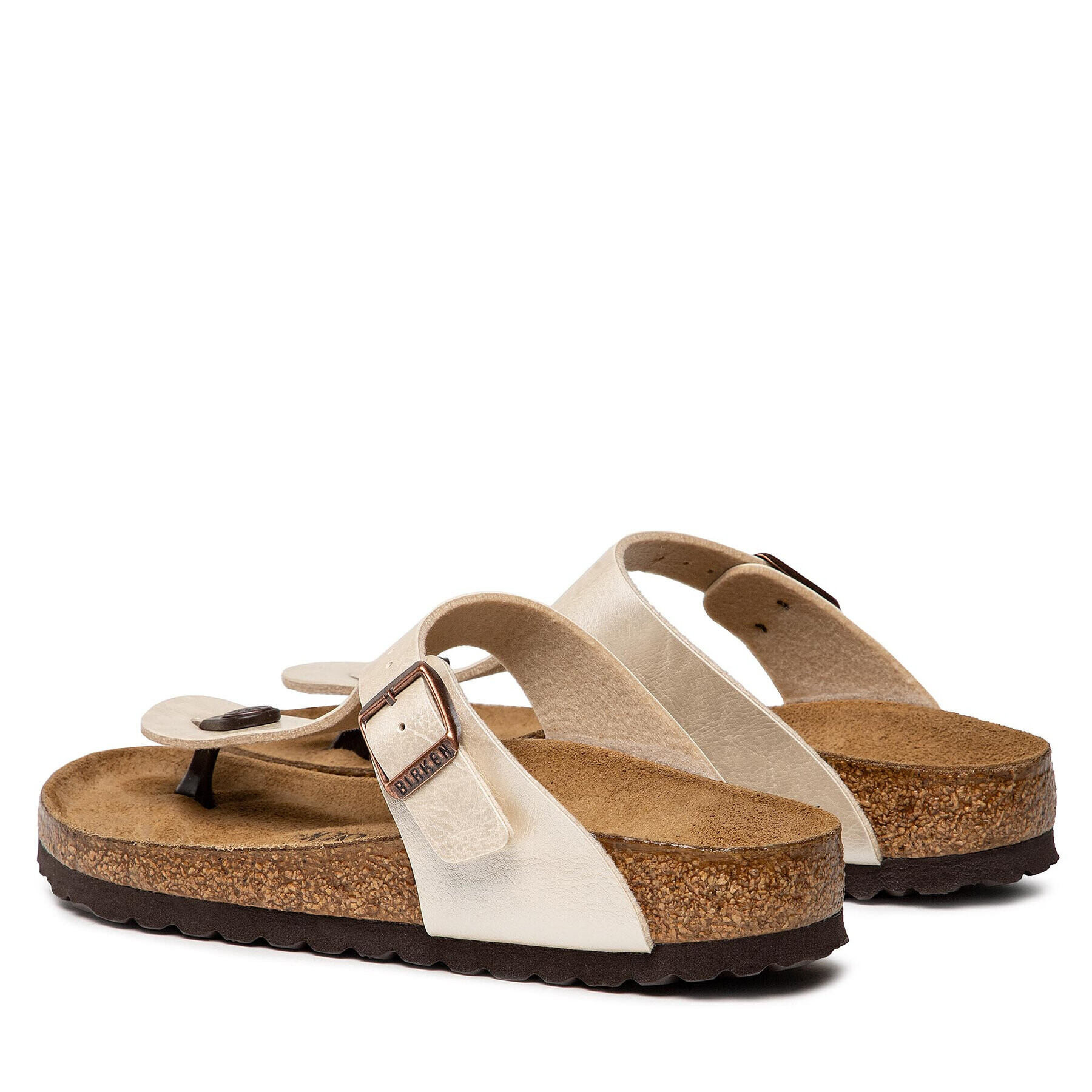 Birkenstock Джапанки Gizeh Bs 943873 Бял - Pepit.bg