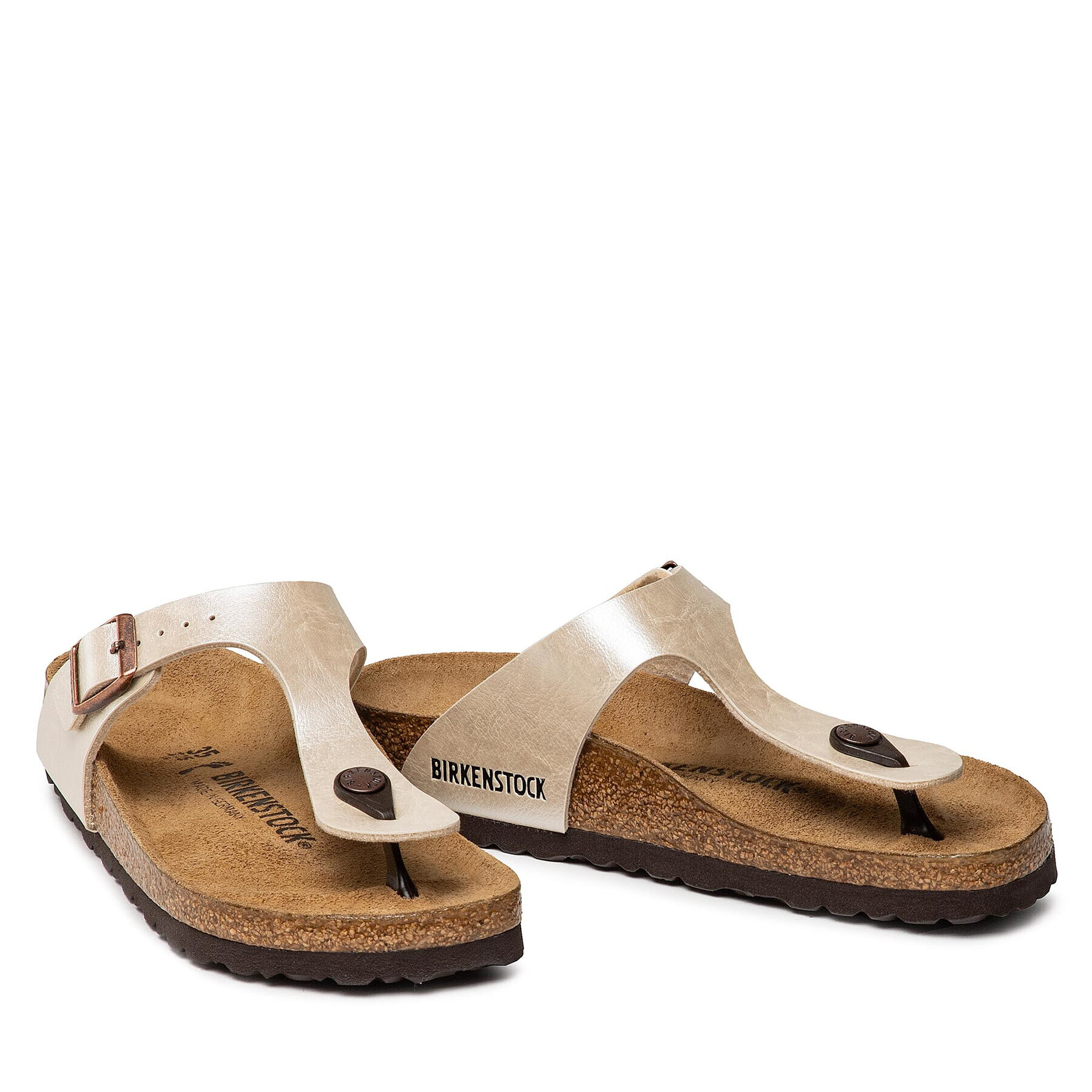 Birkenstock Джапанки Gizeh Bs 943873 Бял - Pepit.bg