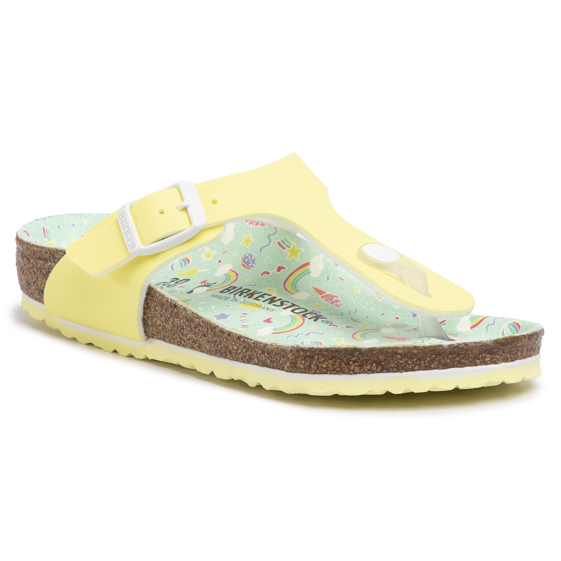 Birkenstock Джапанки Gizeh Kids BS 1016031 Жълт - Pepit.bg