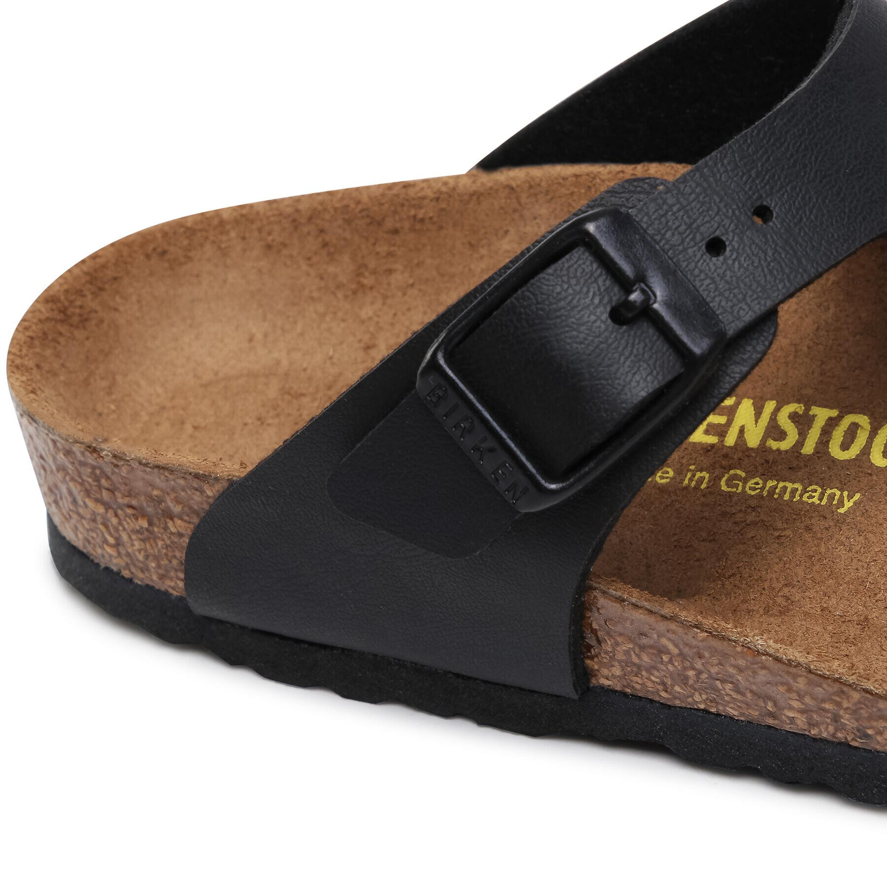 Birkenstock Джапанки Gizeh Kinder 846143 Черен - Pepit.bg