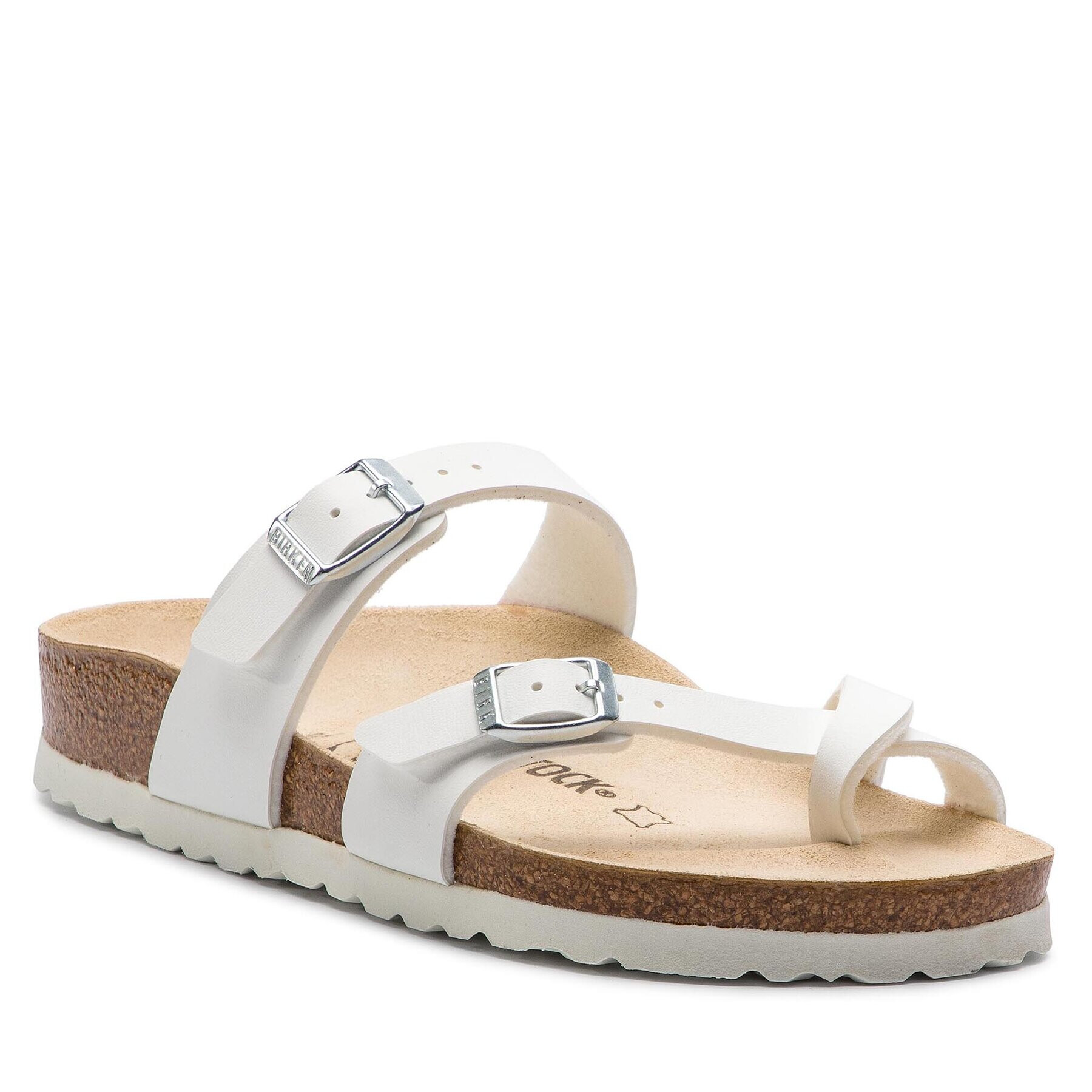 Birkenstock Джапанки Mayari 0071053 Бял - Pepit.bg