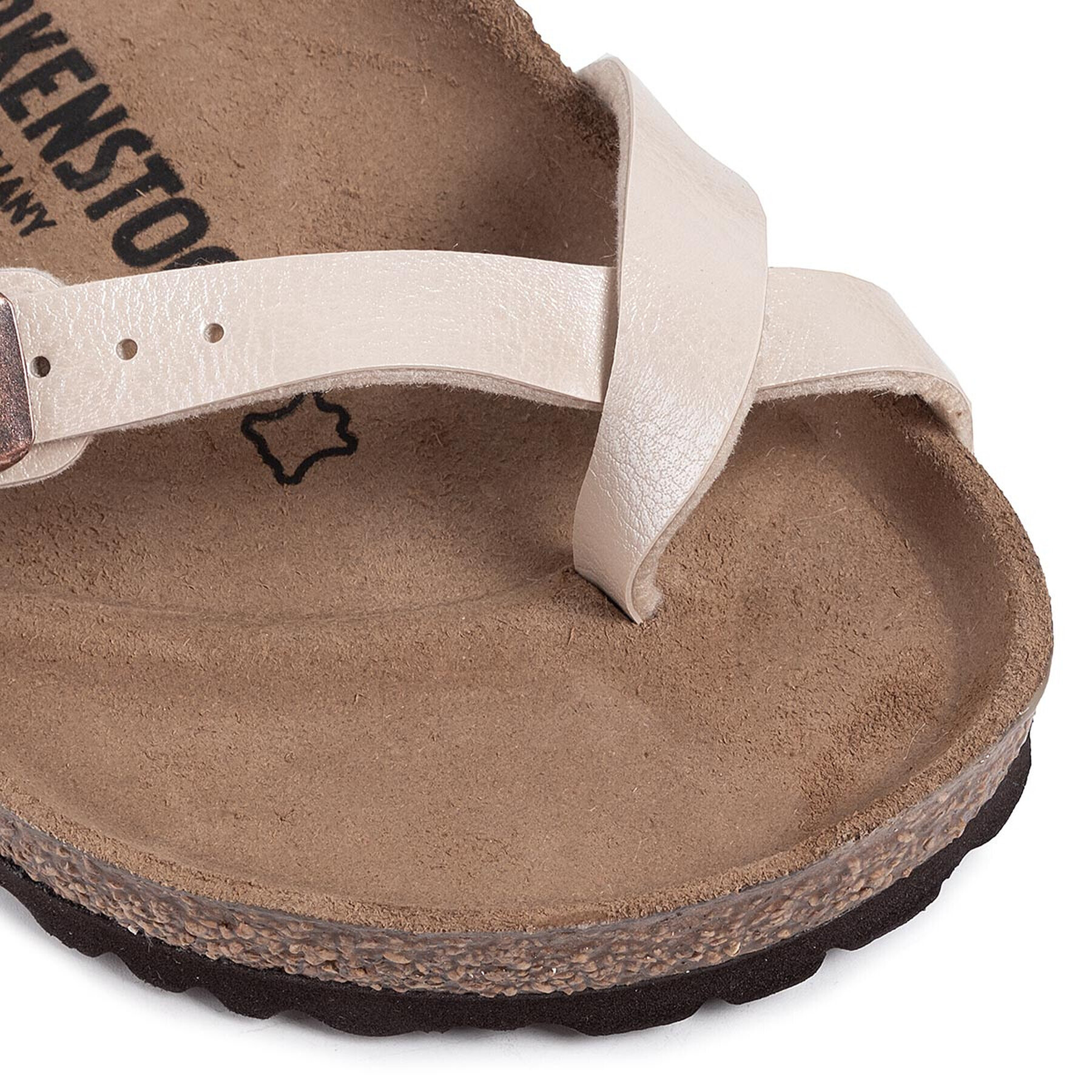 Birkenstock Джапанки Mayari 0071661 Бежов - Pepit.bg