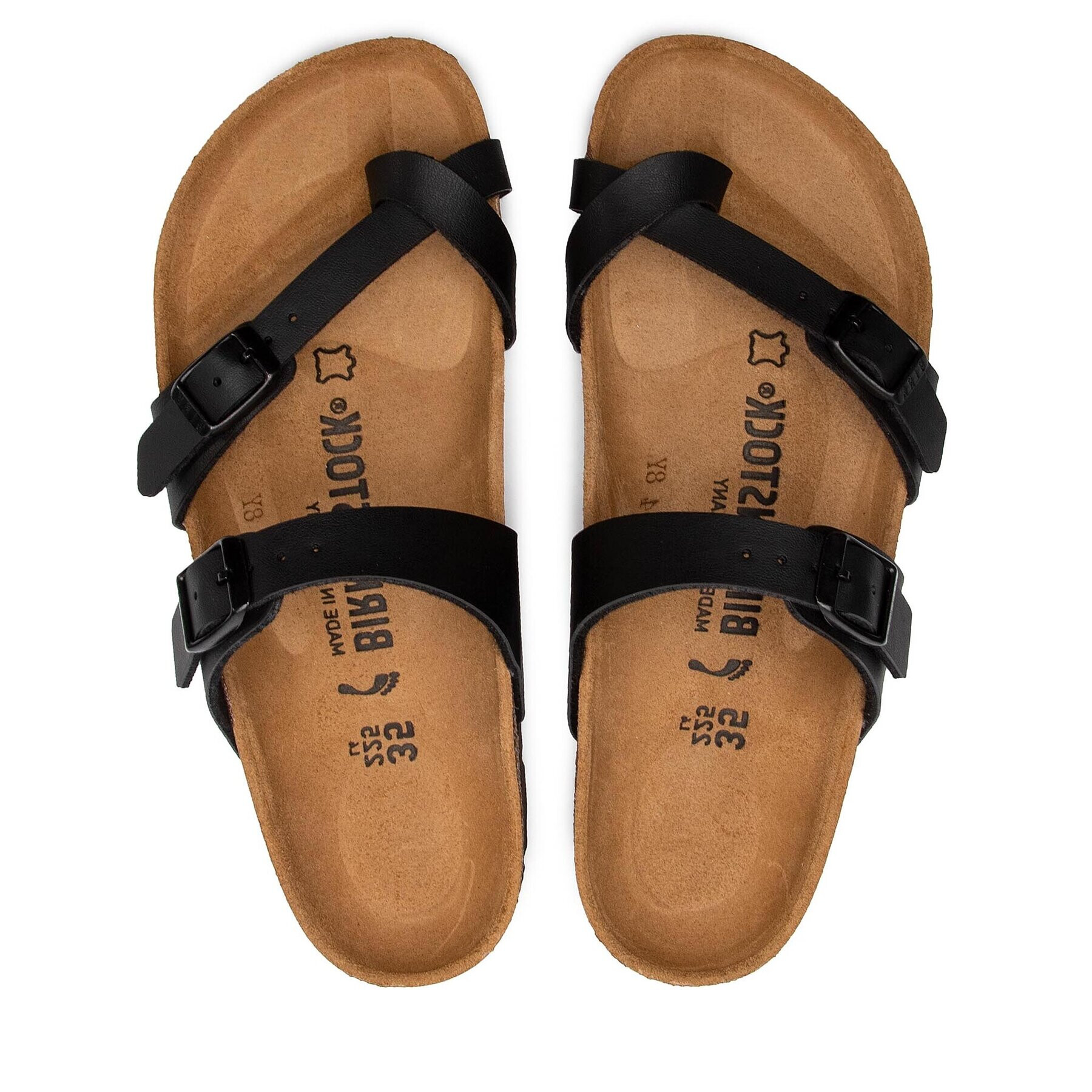 Birkenstock Джапанки Mayari 0071793 Черен - Pepit.bg