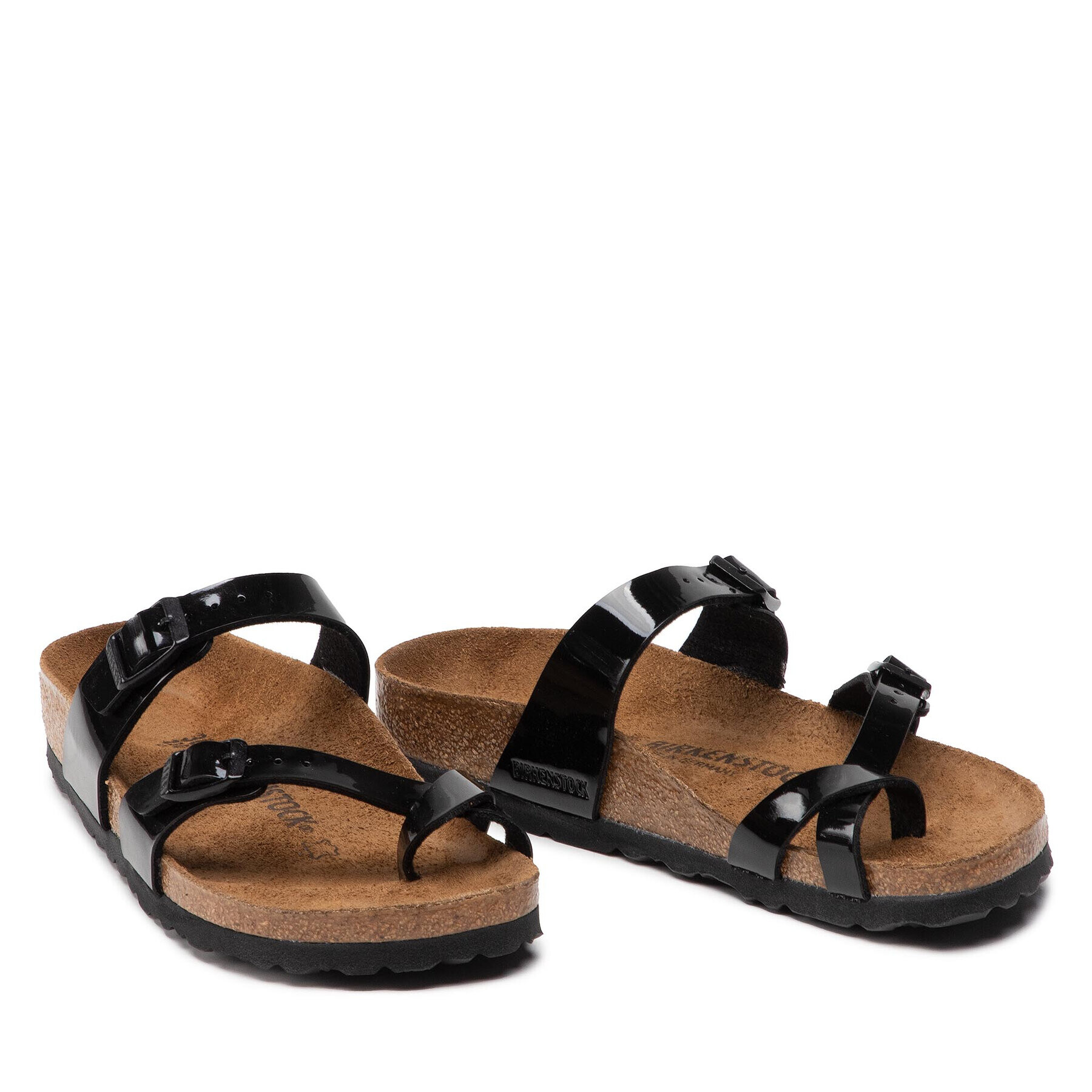 Birkenstock Джапанки Mayari 071093 Черен - Pepit.bg