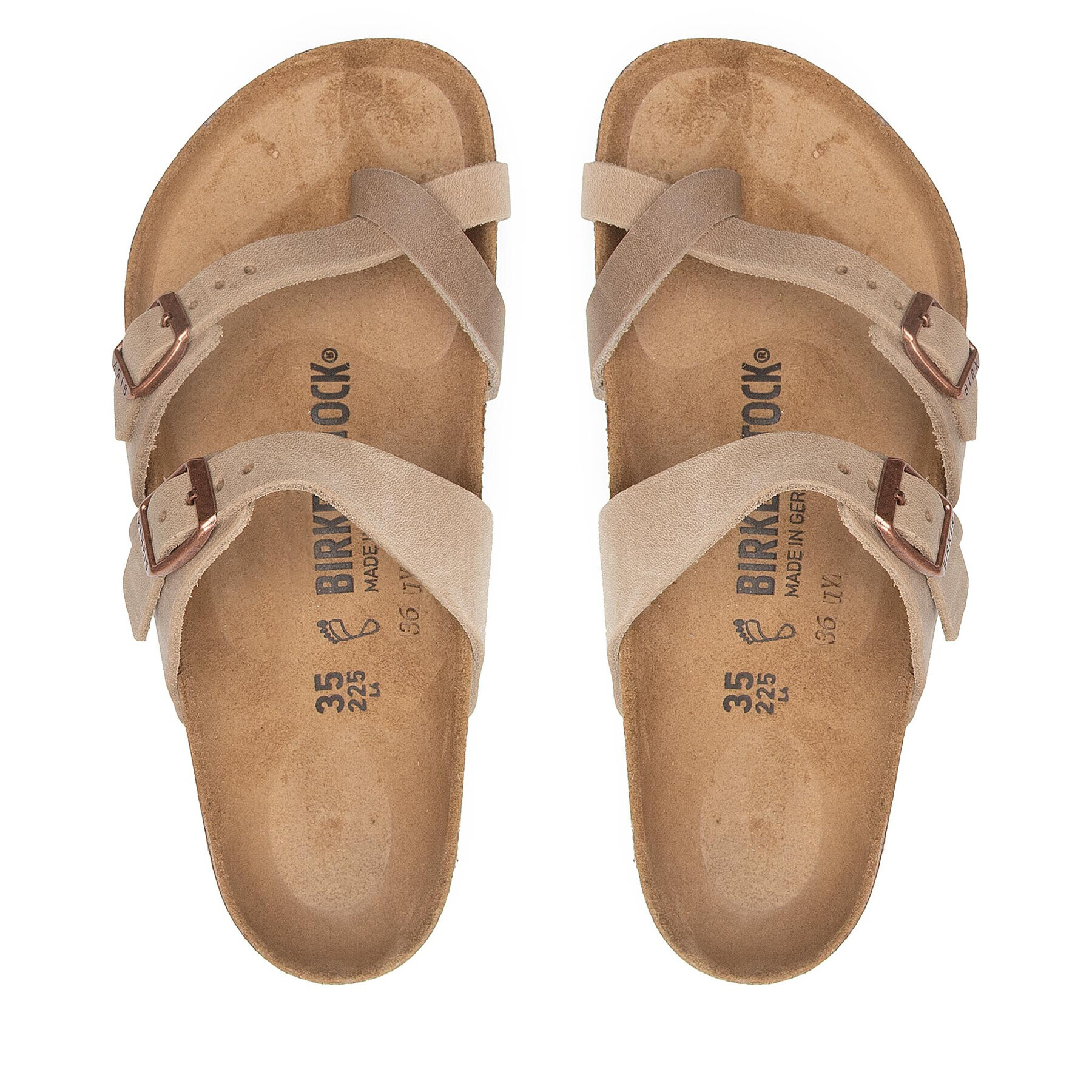 Birkenstock Джапанки Mayari 1011433 Бежов - Pepit.bg