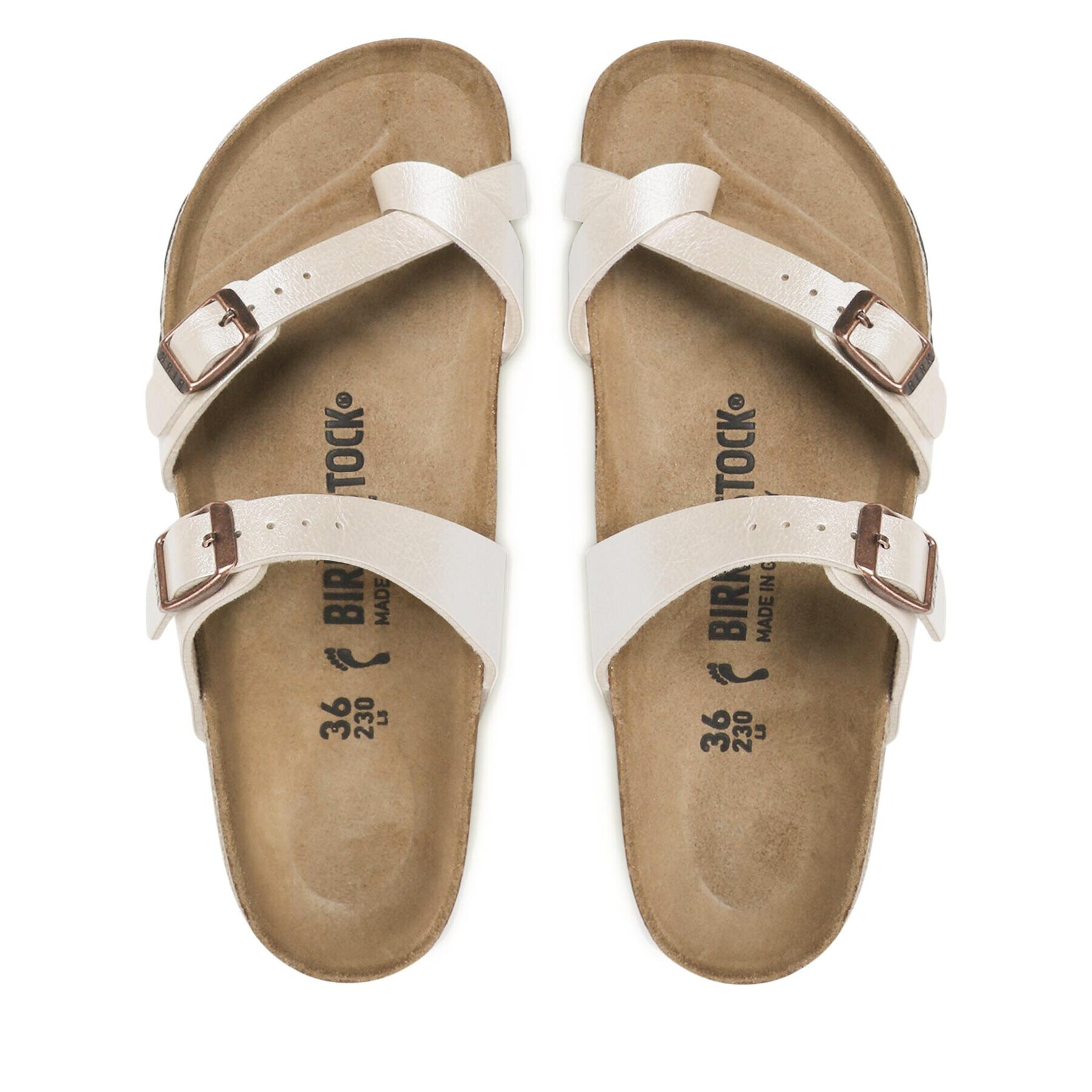 Birkenstock Джапанки Mayari 1020664 Бежов - Pepit.bg