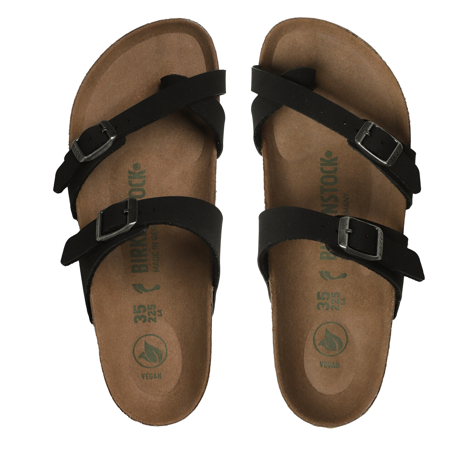 Birkenstock Джапанки Mayari 1021231 Черен - Pepit.bg