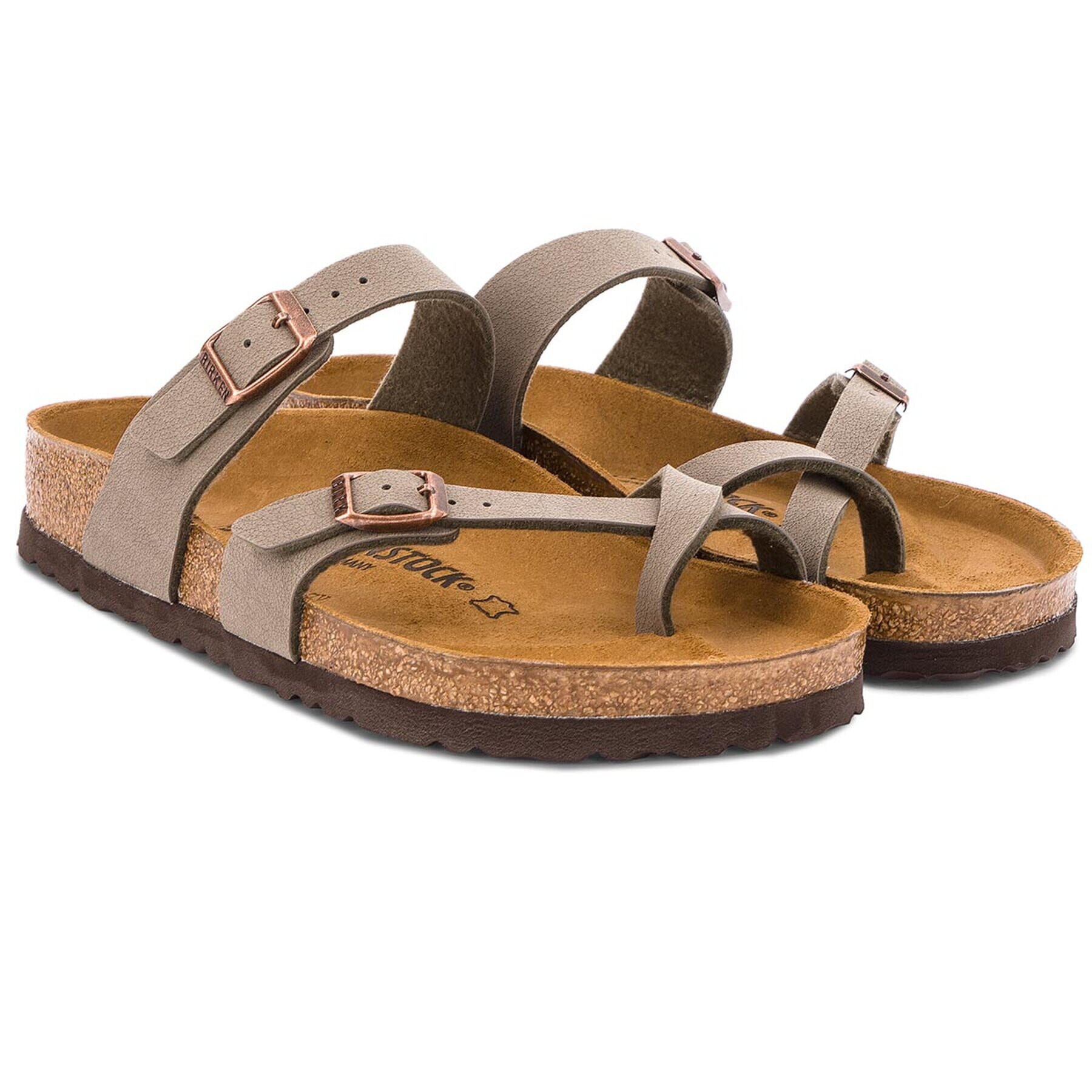 Birkenstock Джапанки Mayari Сив - Pepit.bg