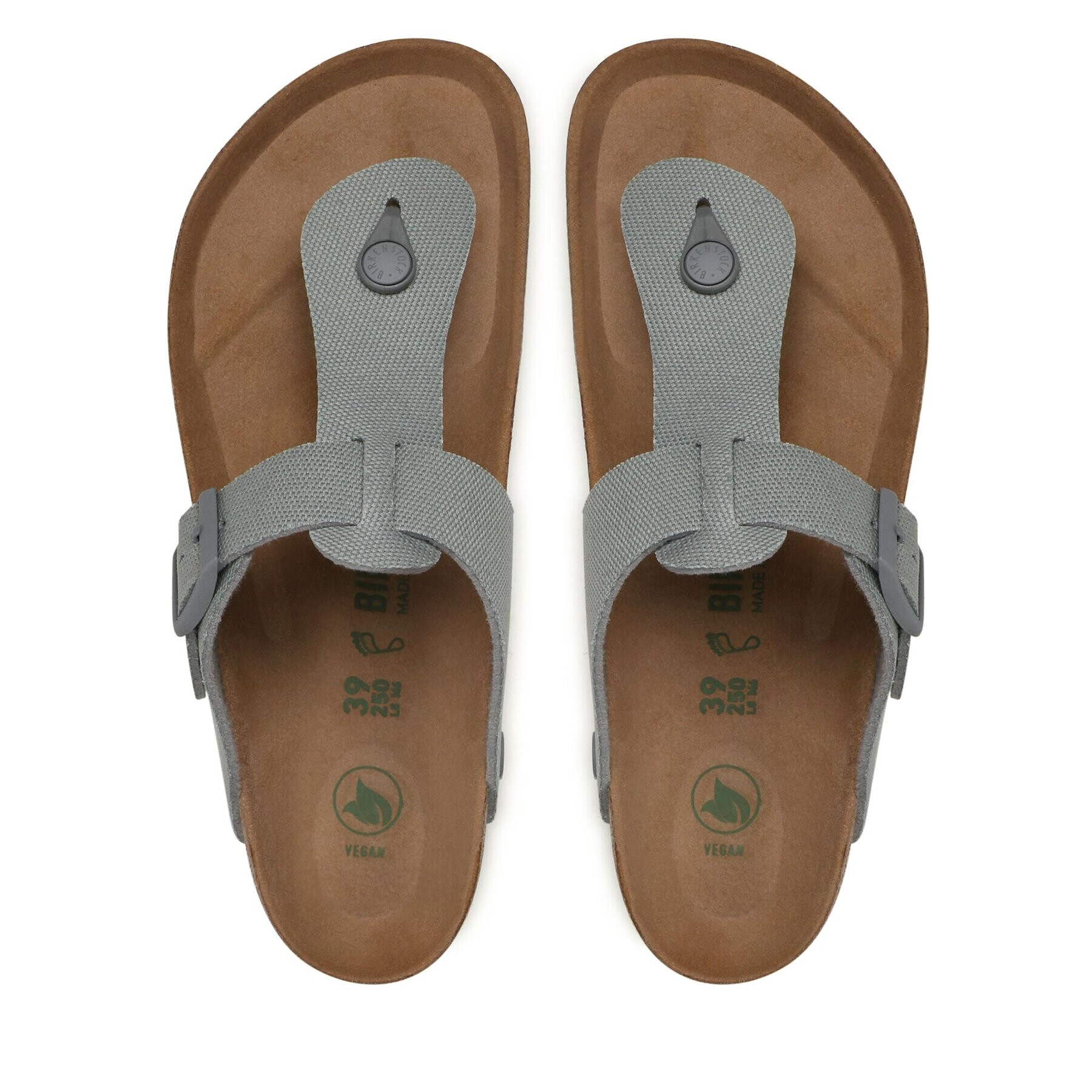 Birkenstock Джапанки Medina 1024572 Сив - Pepit.bg