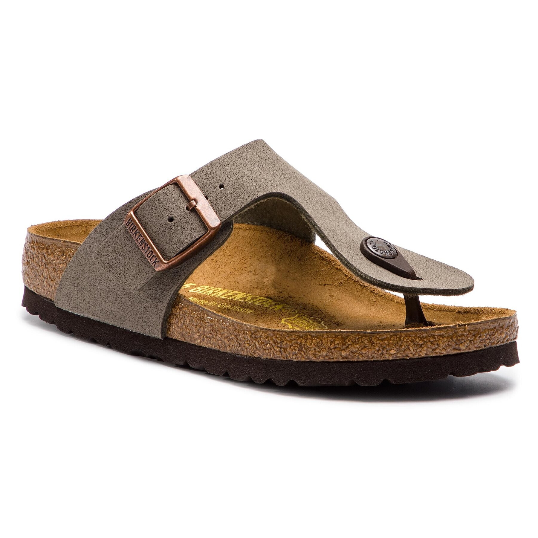 Birkenstock Джапанки Ramses 0044053 Сив - Pepit.bg