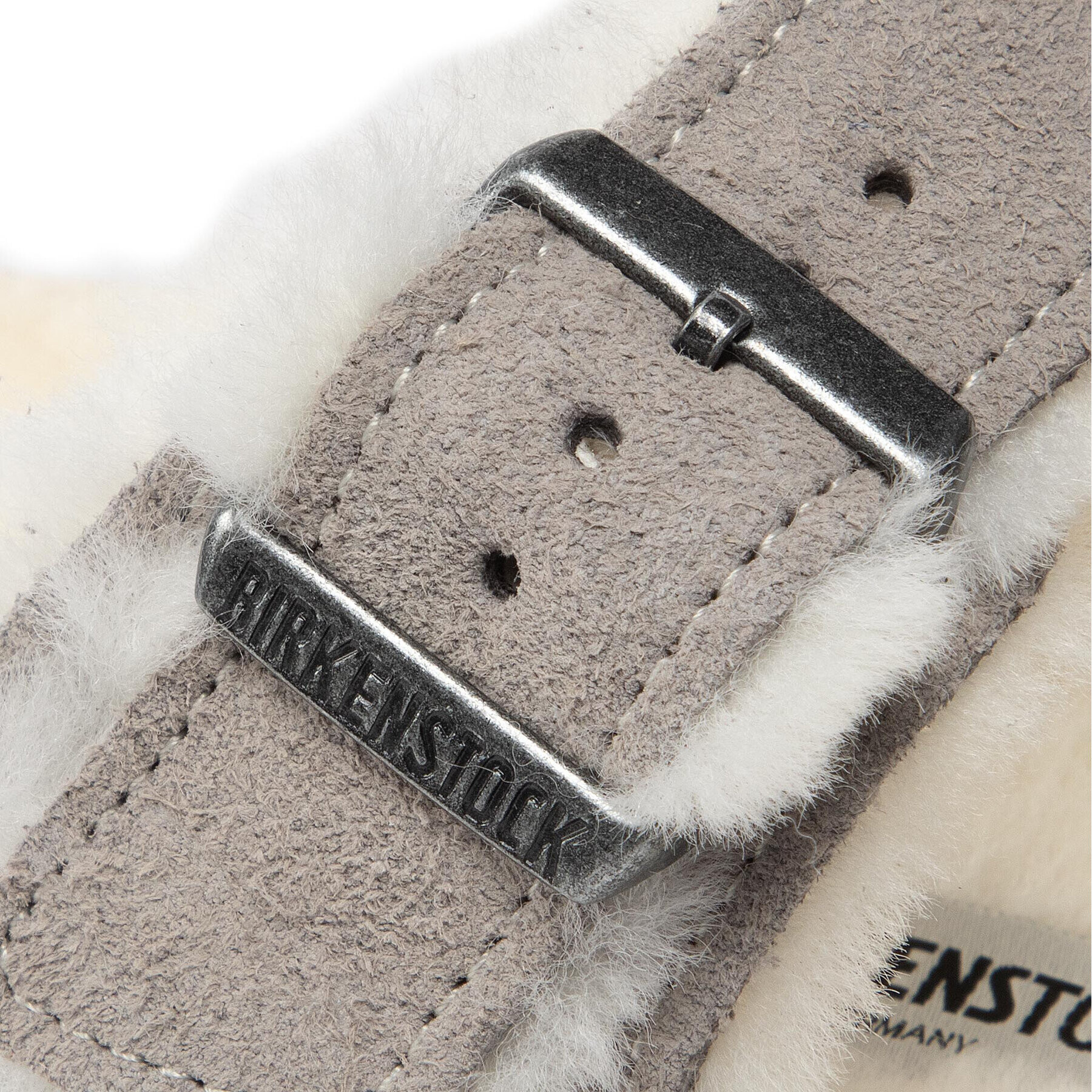 Birkenstock Пантофи Arizona Shearling 1017402 Сив - Pepit.bg