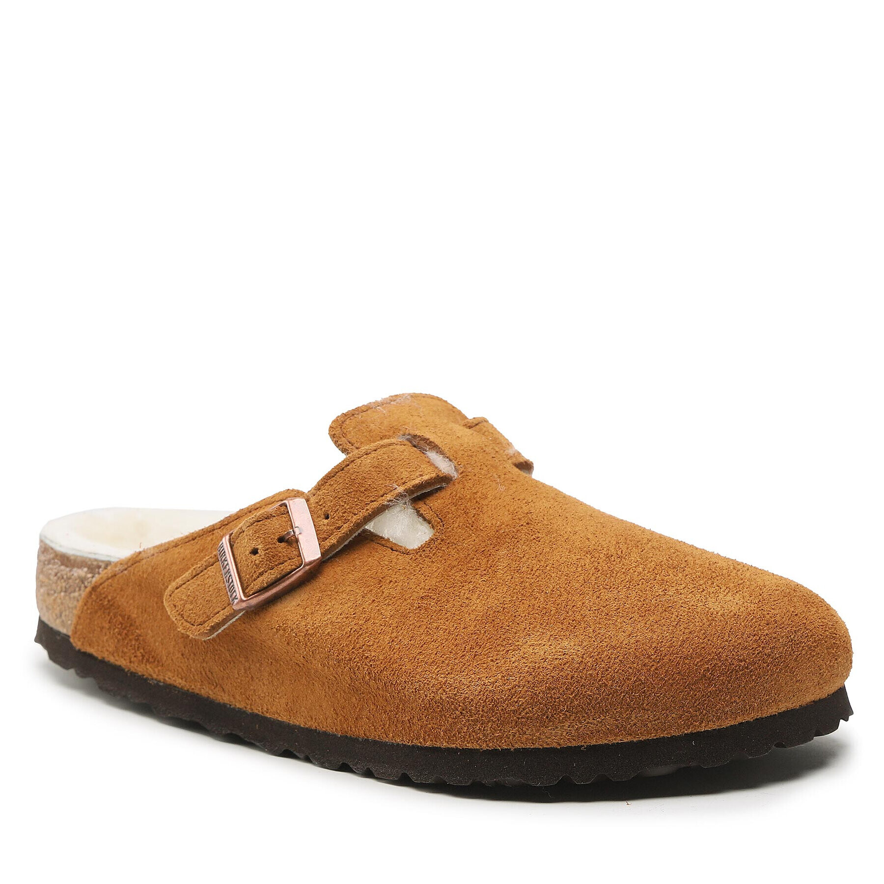 Birkenstock Пантофи Boston 1001140 Кафяв - Pepit.bg
