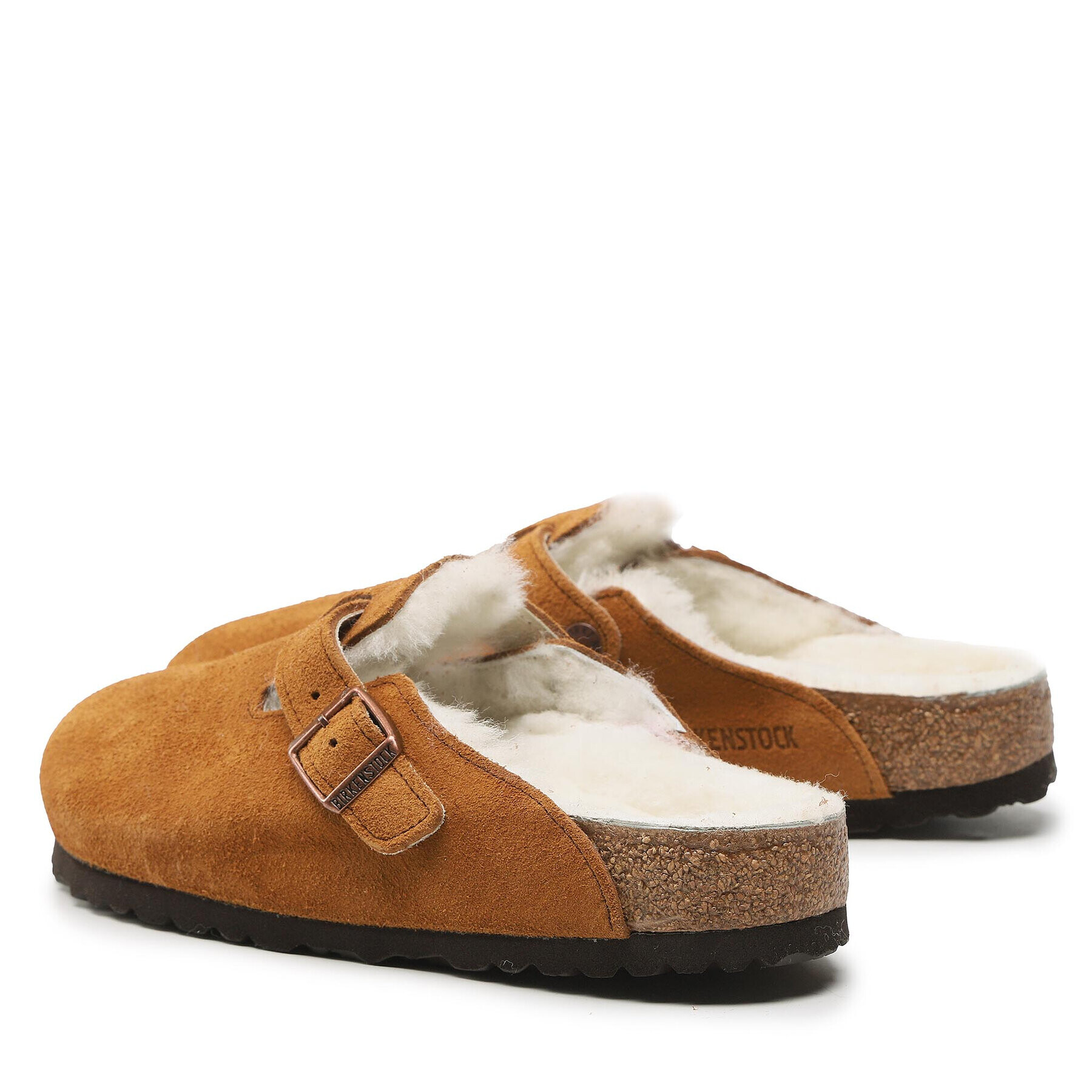 Birkenstock Пантофи Boston 1001140 Кафяв - Pepit.bg