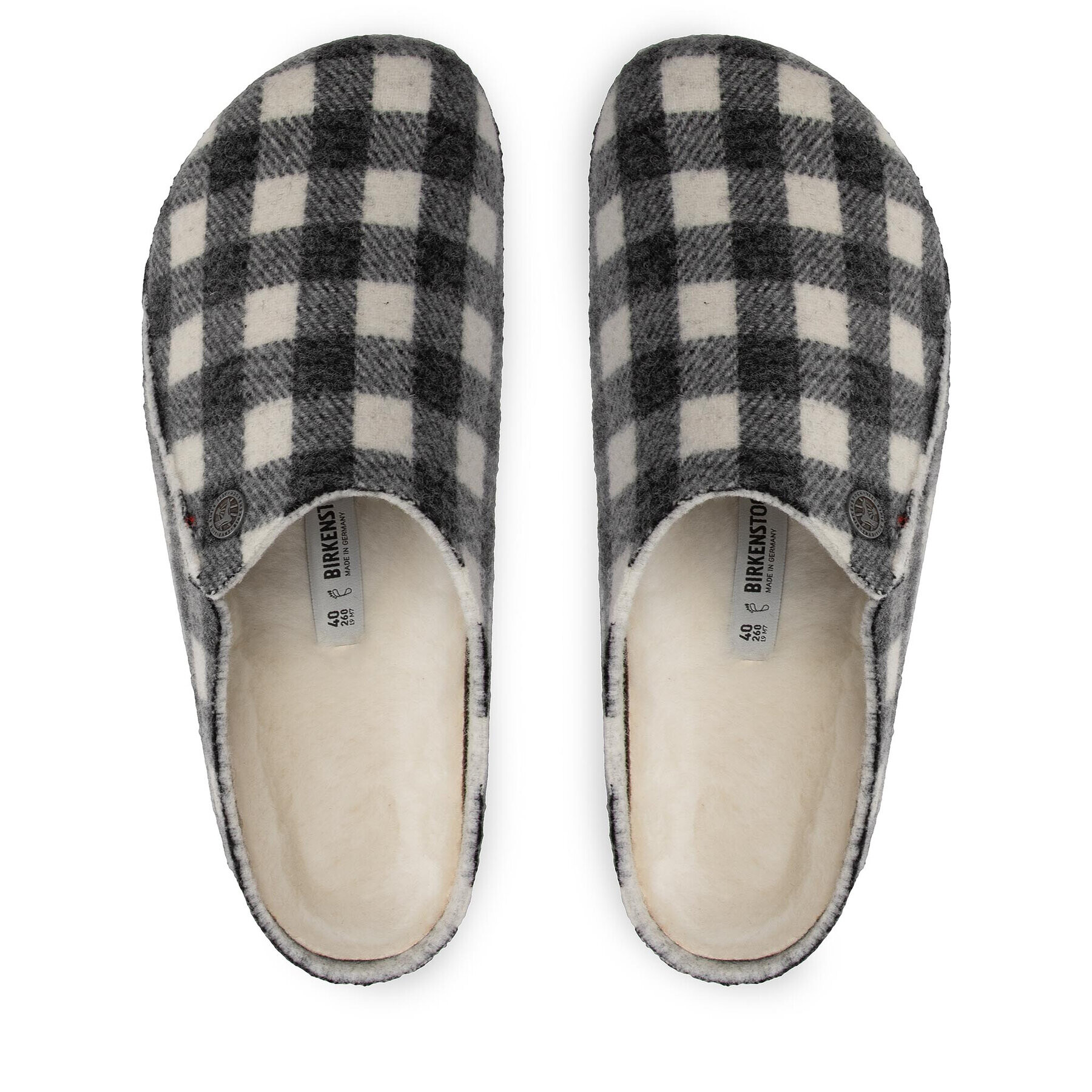 Birkenstock Пантофи Zermatt 1017543 Бял - Pepit.bg