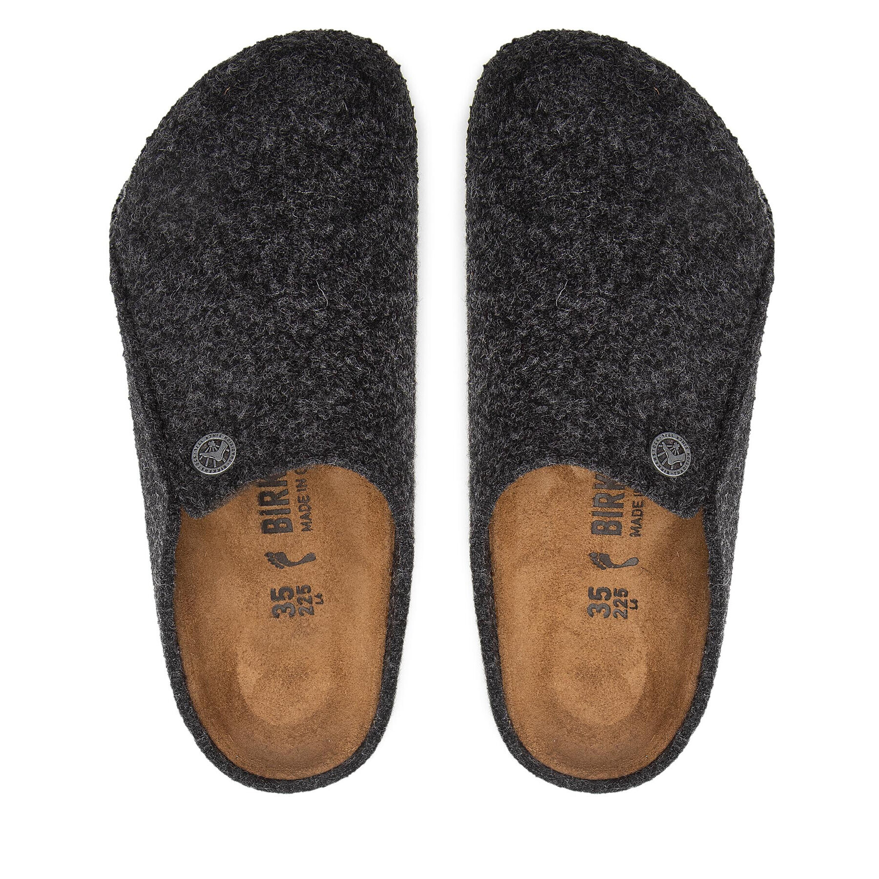 Birkenstock Пантофи Zermatt Rivet 1014932 Сив - Pepit.bg