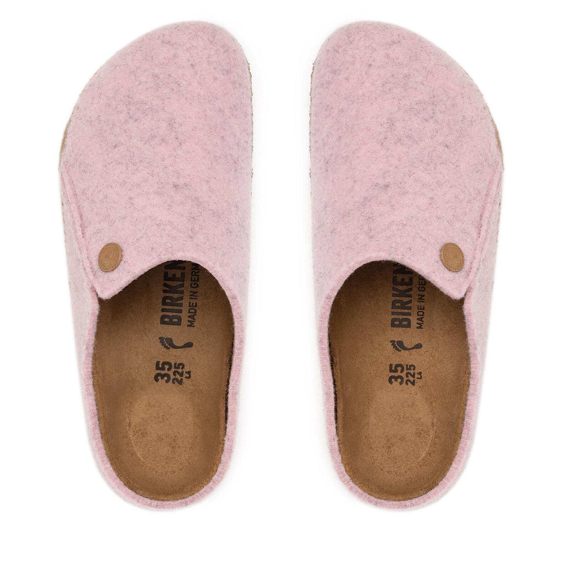 Birkenstock Пантофи Zermatt Rivet Split 1023181 Розов - Pepit.bg