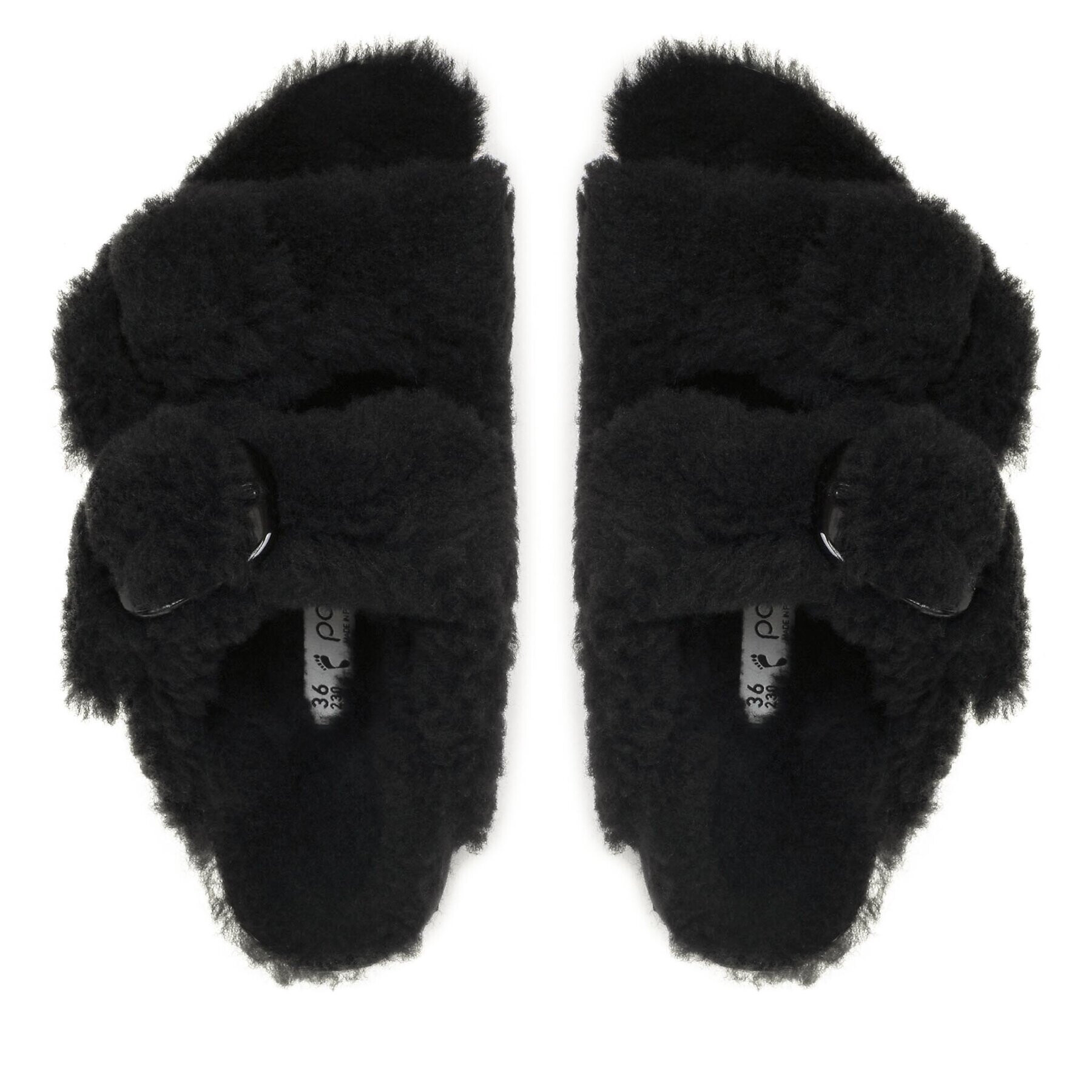 Birkenstock Чехли Arizona 1021705 Черен - Pepit.bg