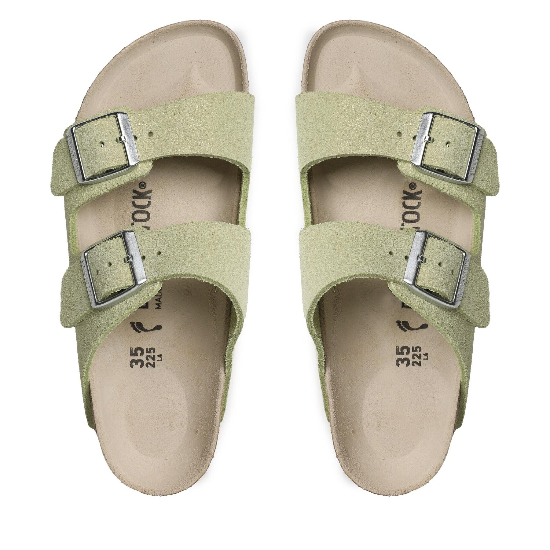 Birkenstock Чехли Arizona 1024201 Бежов - Pepit.bg