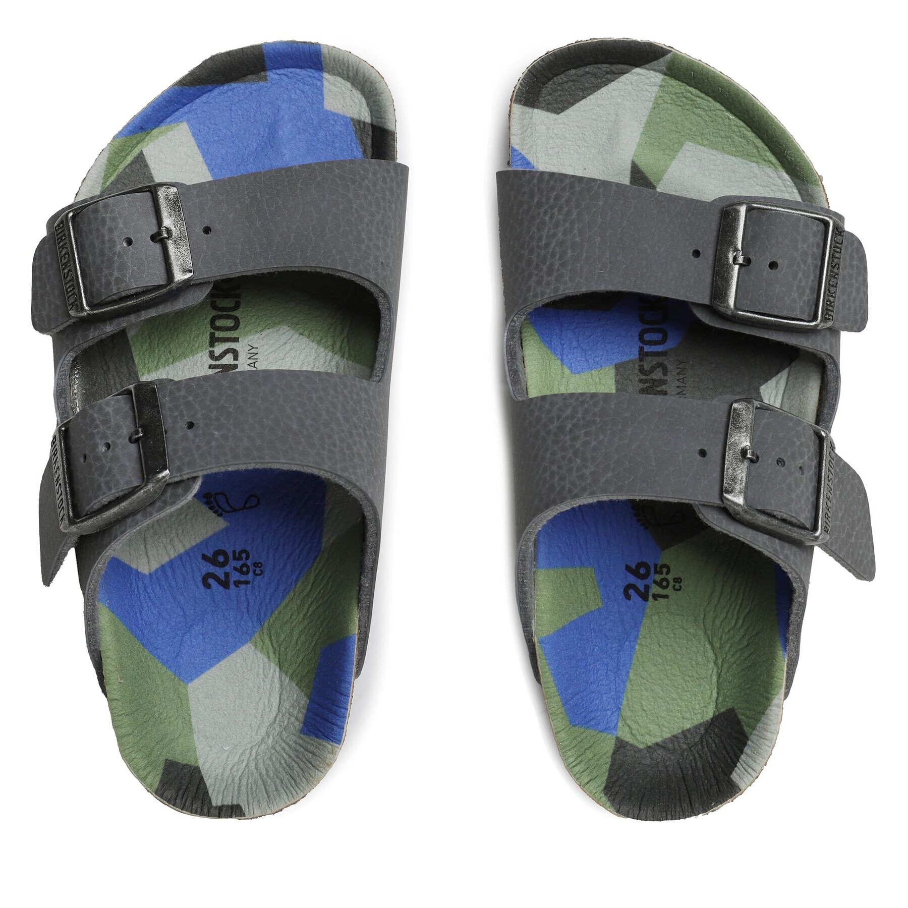 Birkenstock Чехли Arizona 1024510 Сив - Pepit.bg