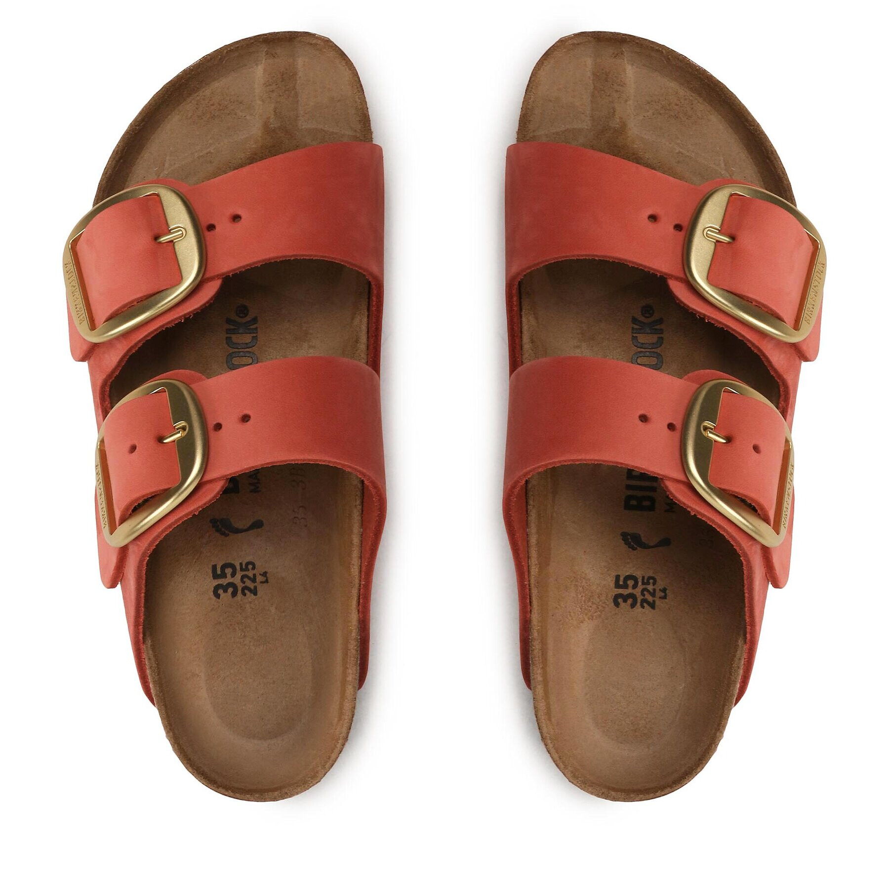 Birkenstock Сандали Arizona 1025424 Червен - Pepit.bg