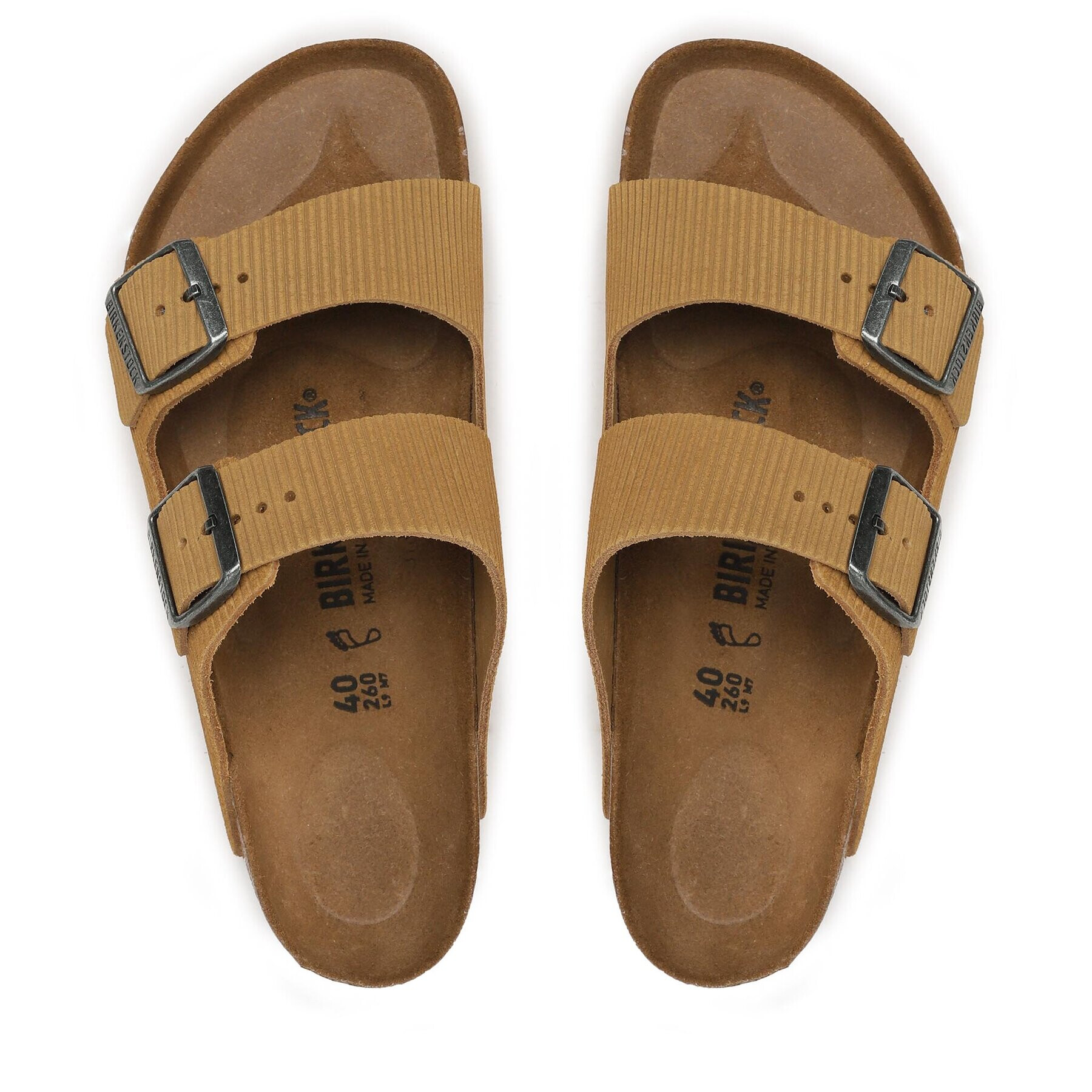 Birkenstock Чехли Arizona 1026093 Кафяв - Pepit.bg