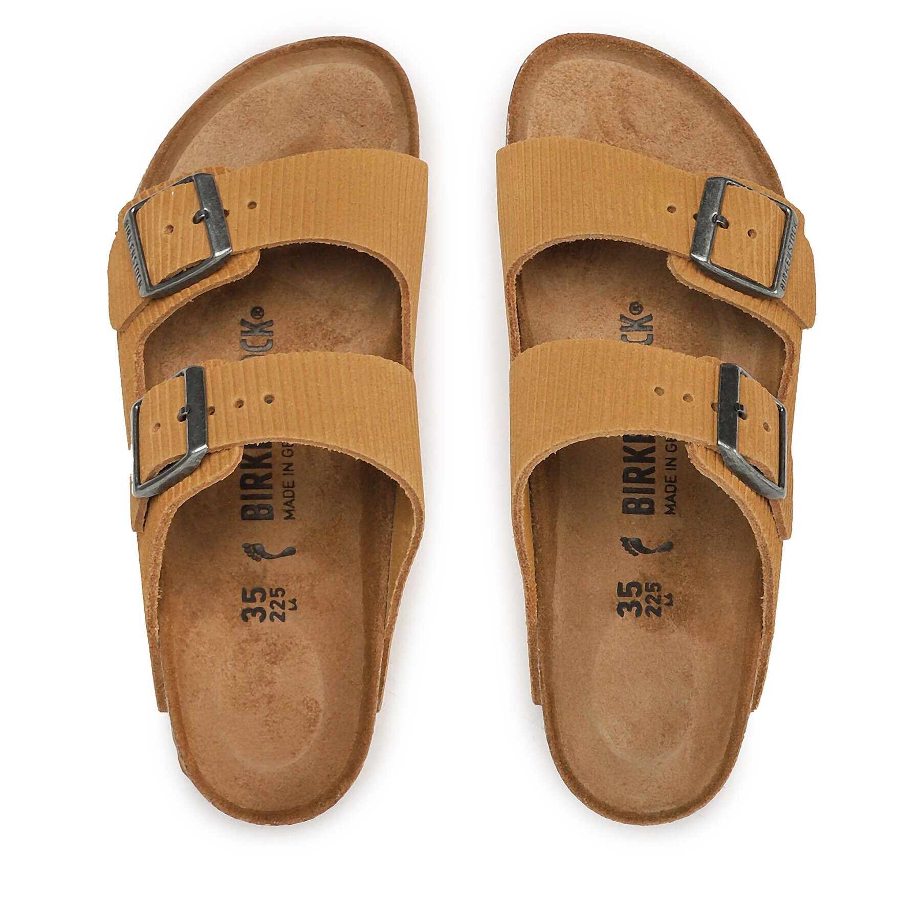 Birkenstock Чехли Arizona 1026097 Кафяв - Pepit.bg