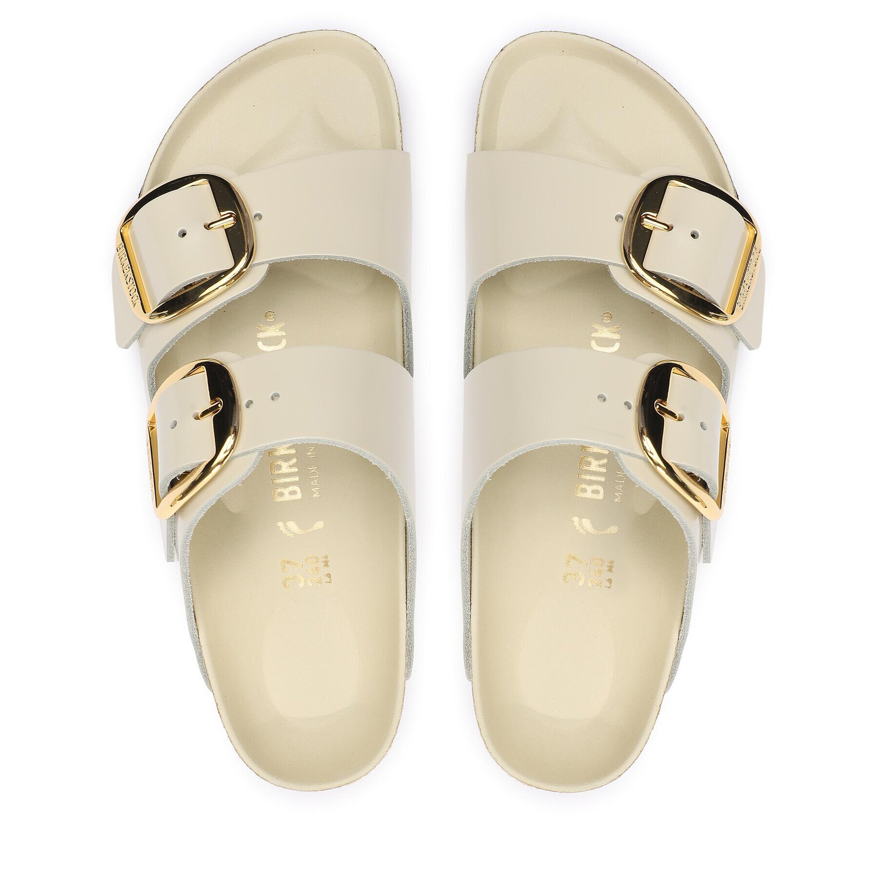Birkenstock Чехли Arizona 1026128 Бежов - Pepit.bg